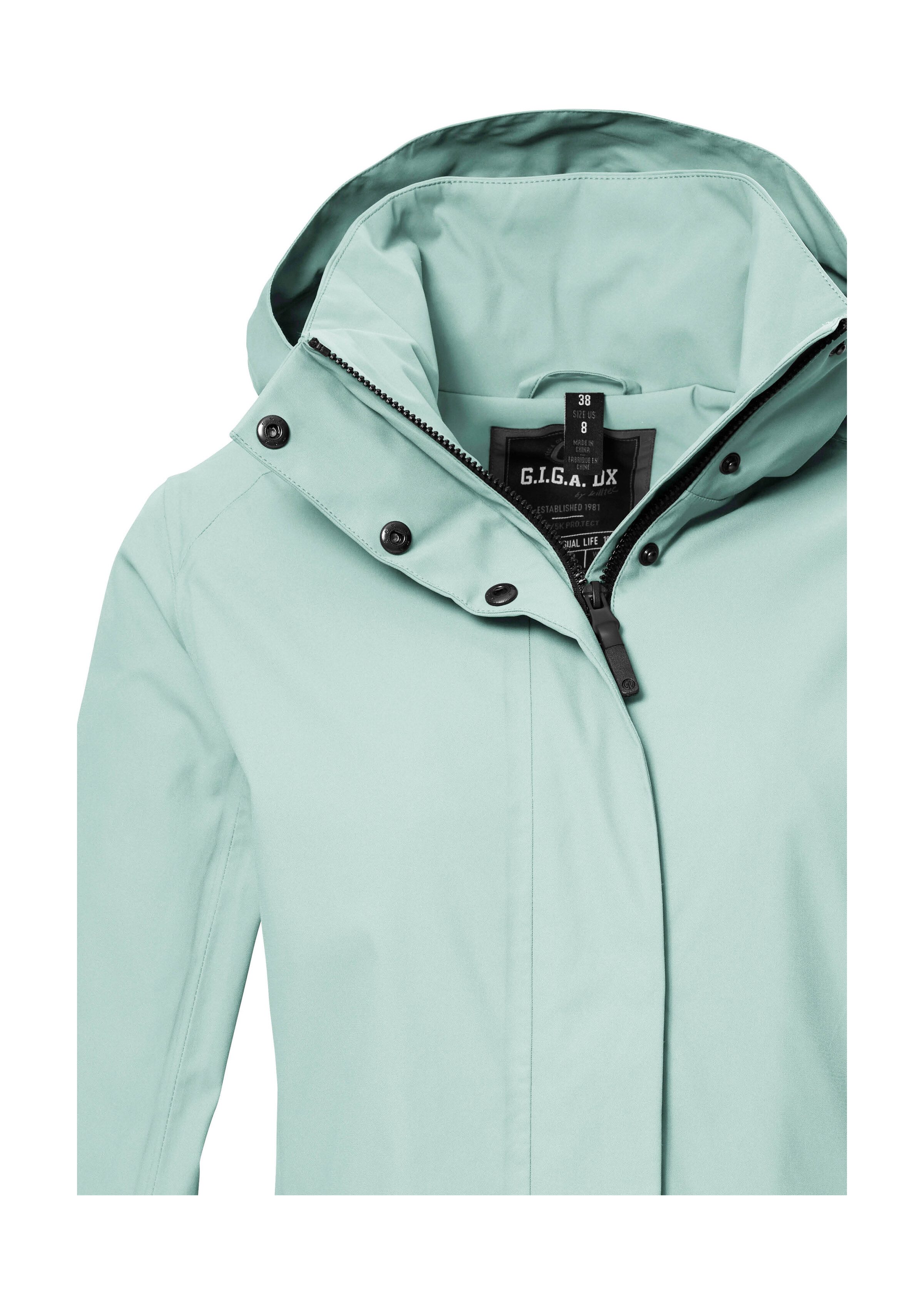 G.I.G.A. DX by killtec Funktionsjacke GS 53 WMN JCKT Wasser- und winddichte Damenjacke mit abnehmbarer Kapuze, atmungsaktiv