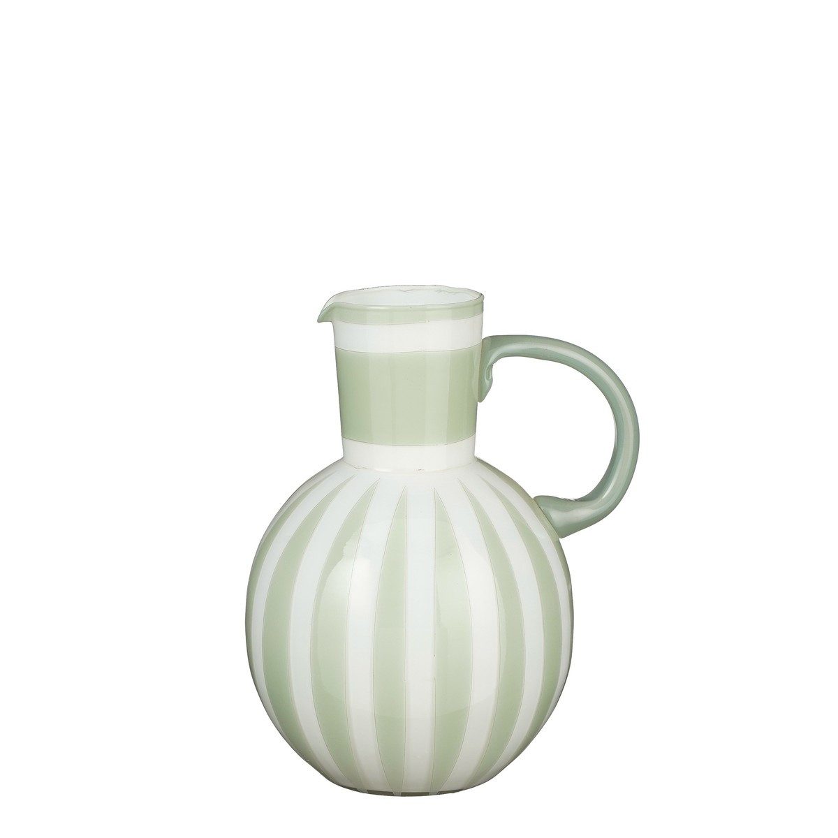 Mica Decorations Dekovase Mica Decorations Bazaar Vase Glas h.gruen - h21xd17,5cm