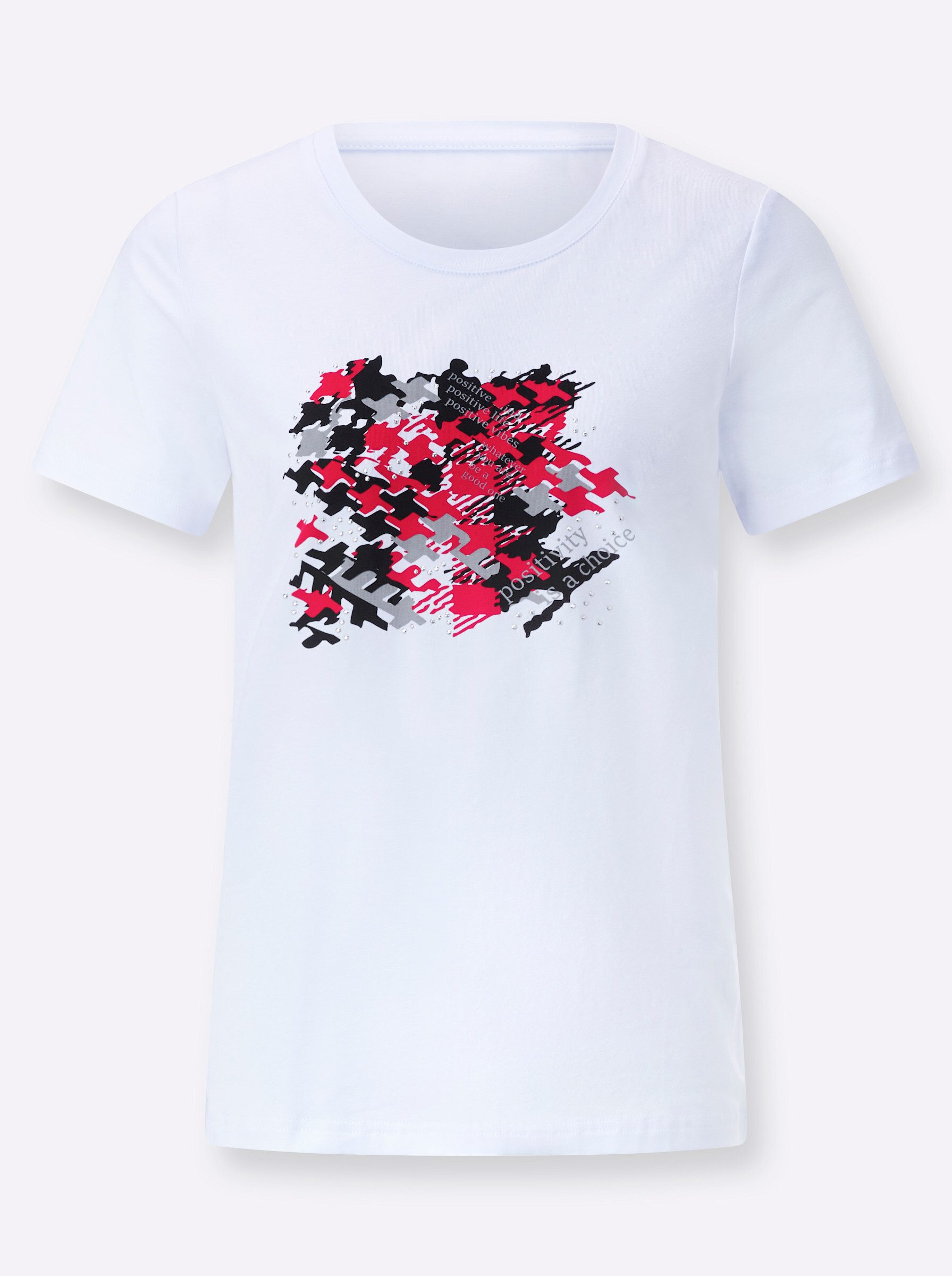 creation L T-Shirt Rundhalsshirt .