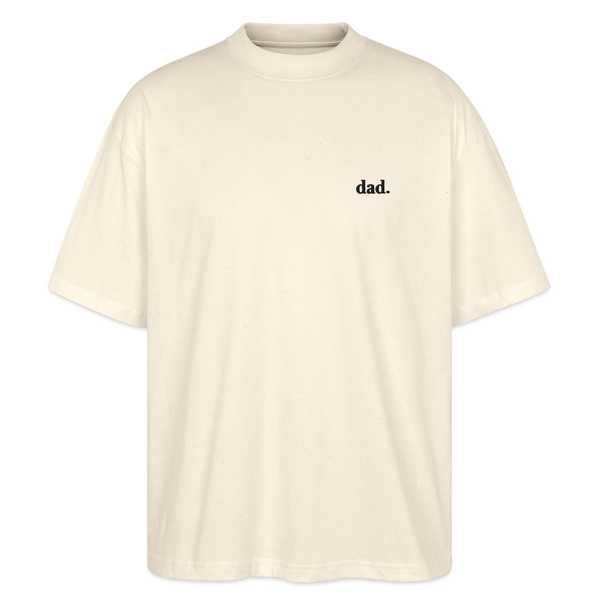 T-Shirt Dad Schriftzug Stickerei Oversize Unisex T-Shirt