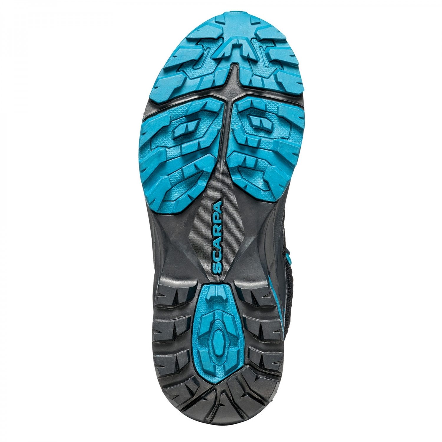 Scarpa Rush Mid Kid GTX Kinder Trekkingschuh schwarz/blau Wanderschuh