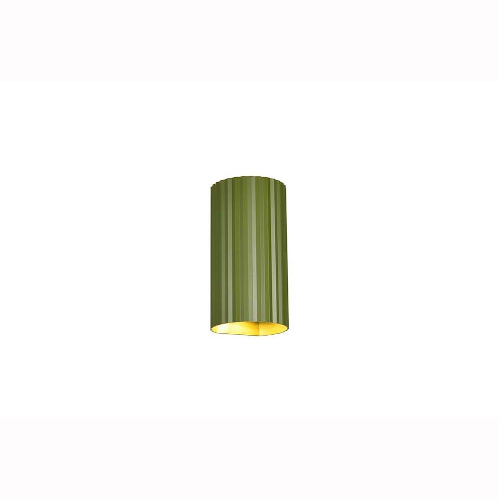 TRIO Leuchten Wandleuchte, Leuchtmittel nicht inklusive, Wandleuchte Wandlampe Schlafzimmerlampe grün GU10 2 flammig H 18 cm