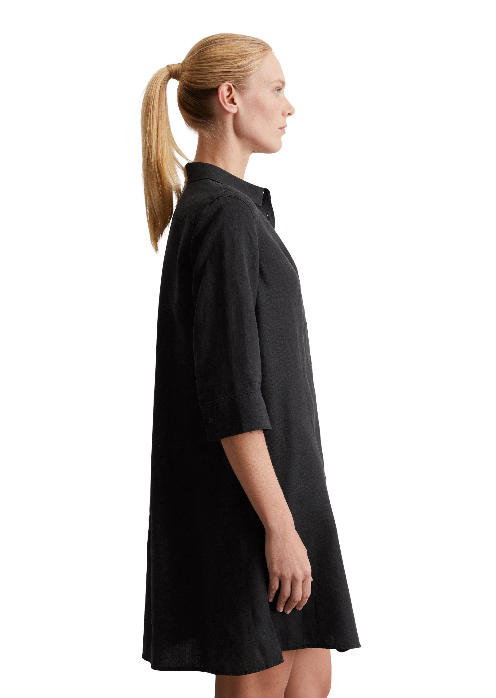 Marc O'Polo Hemdblusenkleid aus reinem Leinen günstig online kaufen