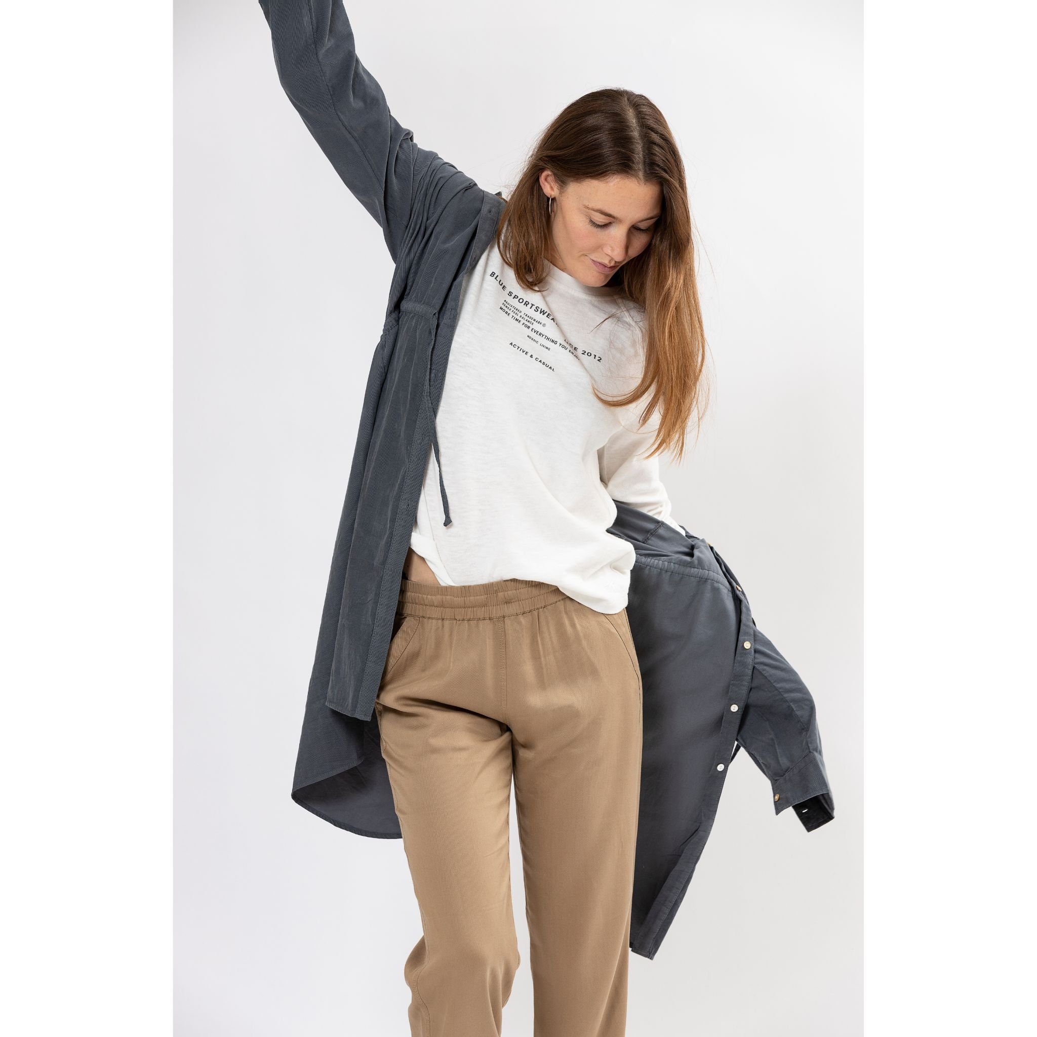 Blue Sportswear Cord Dress Atlin Babycord Dress Blouse Dress in Pink or Grey