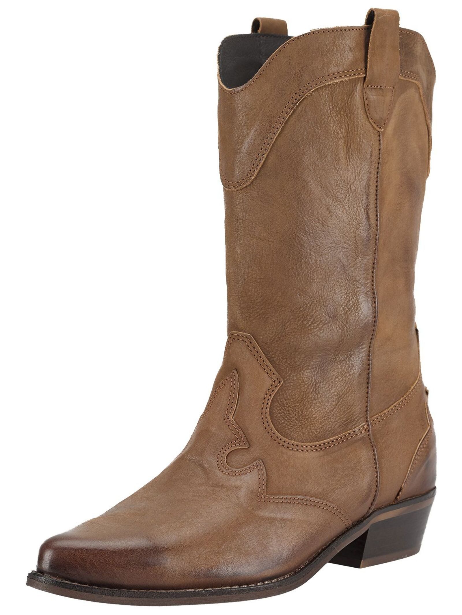 Felmini Wide Fit Stiefel Leder . Stiefel