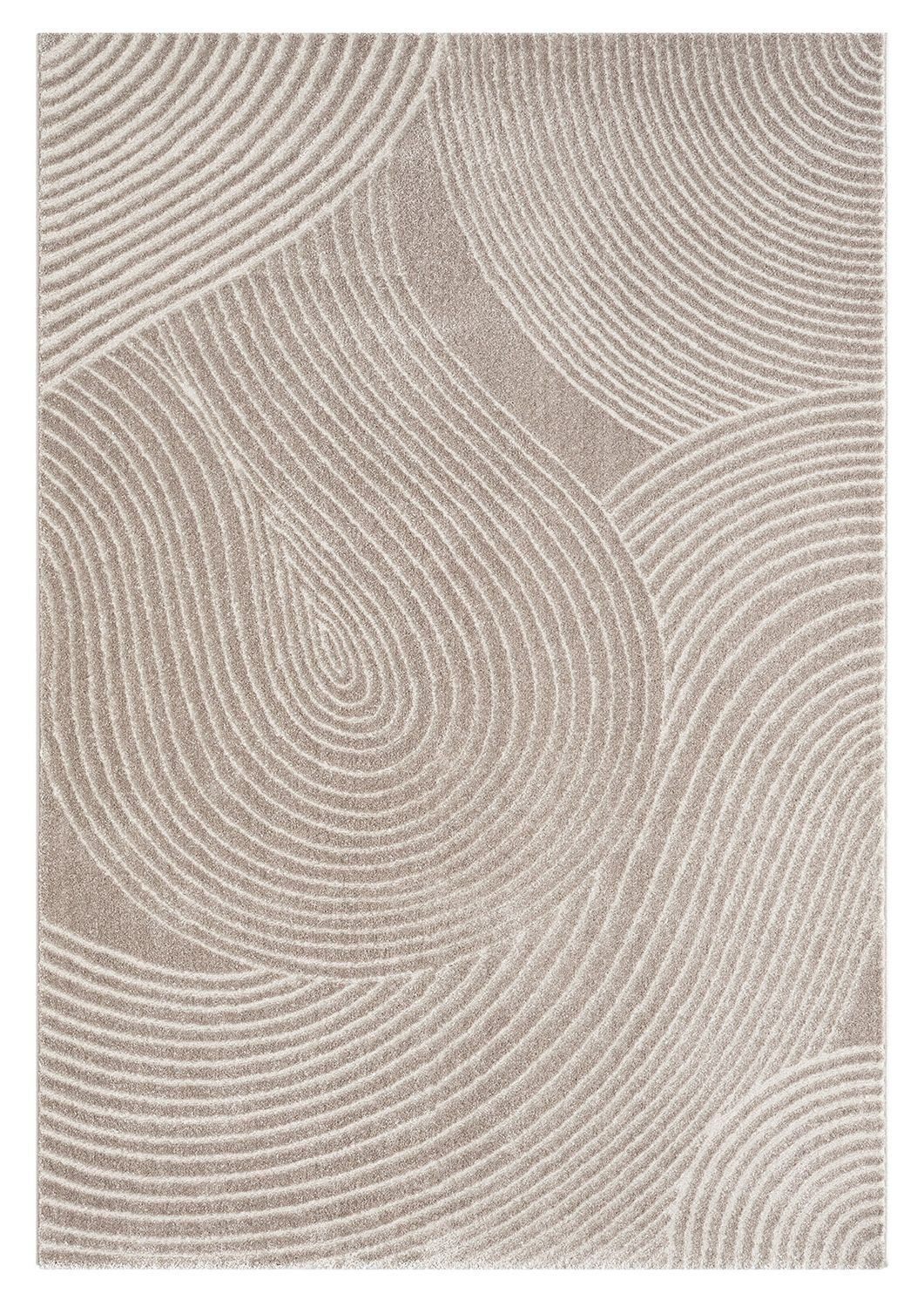 Vimoda Frisé-Teppich Wohnzimmerteppich modern, Rechteckig, Kurzflor, günstig online kaufen