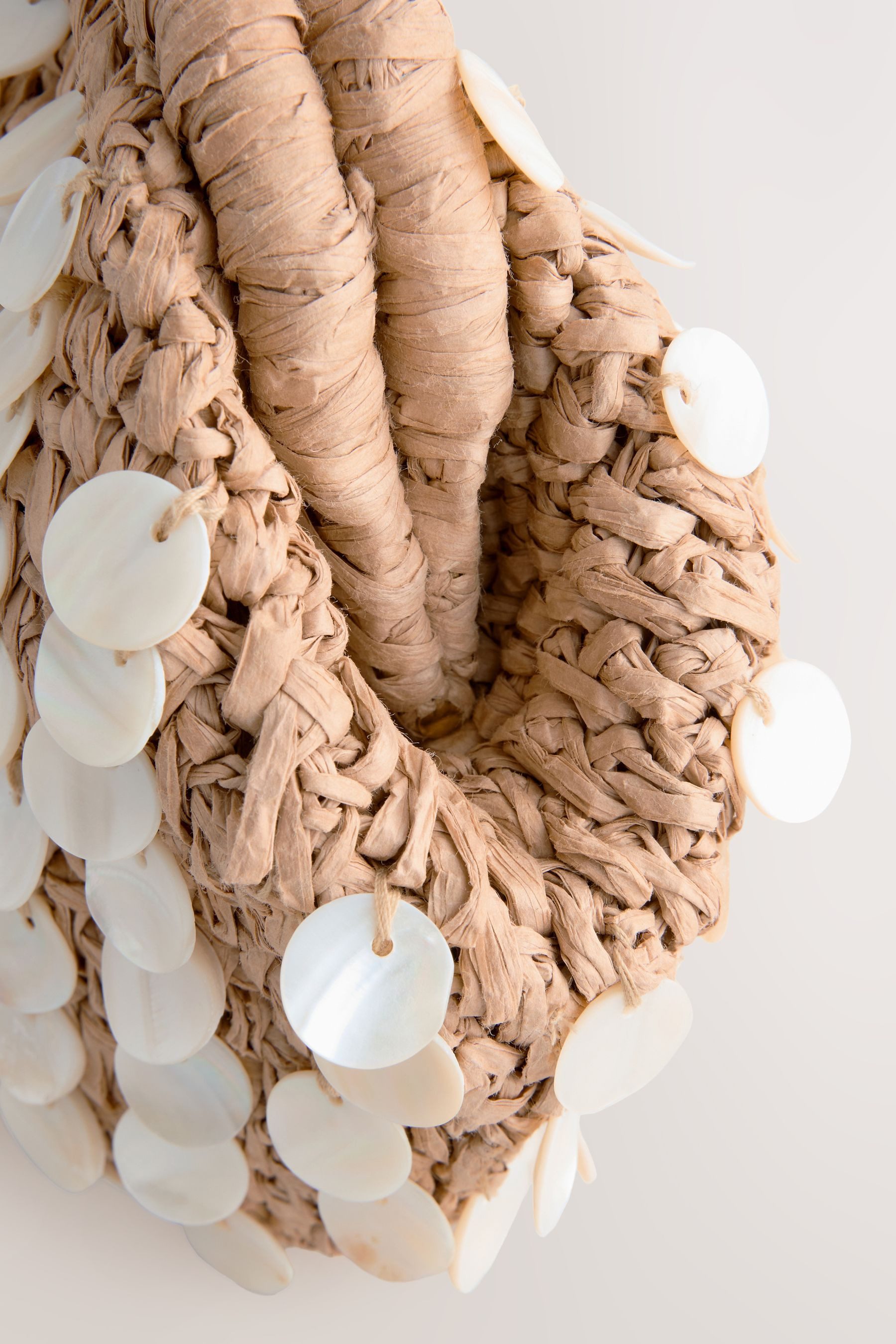 Next Clutch Bast-Clutch mit Muscheldesign (1-tlg)