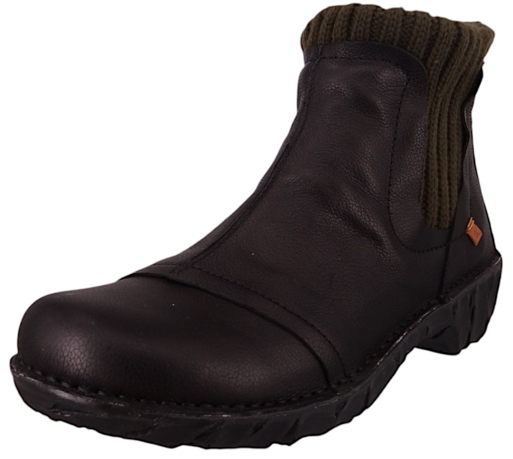 NE23 YGGDRASIL Black-Bosque Stiefelette