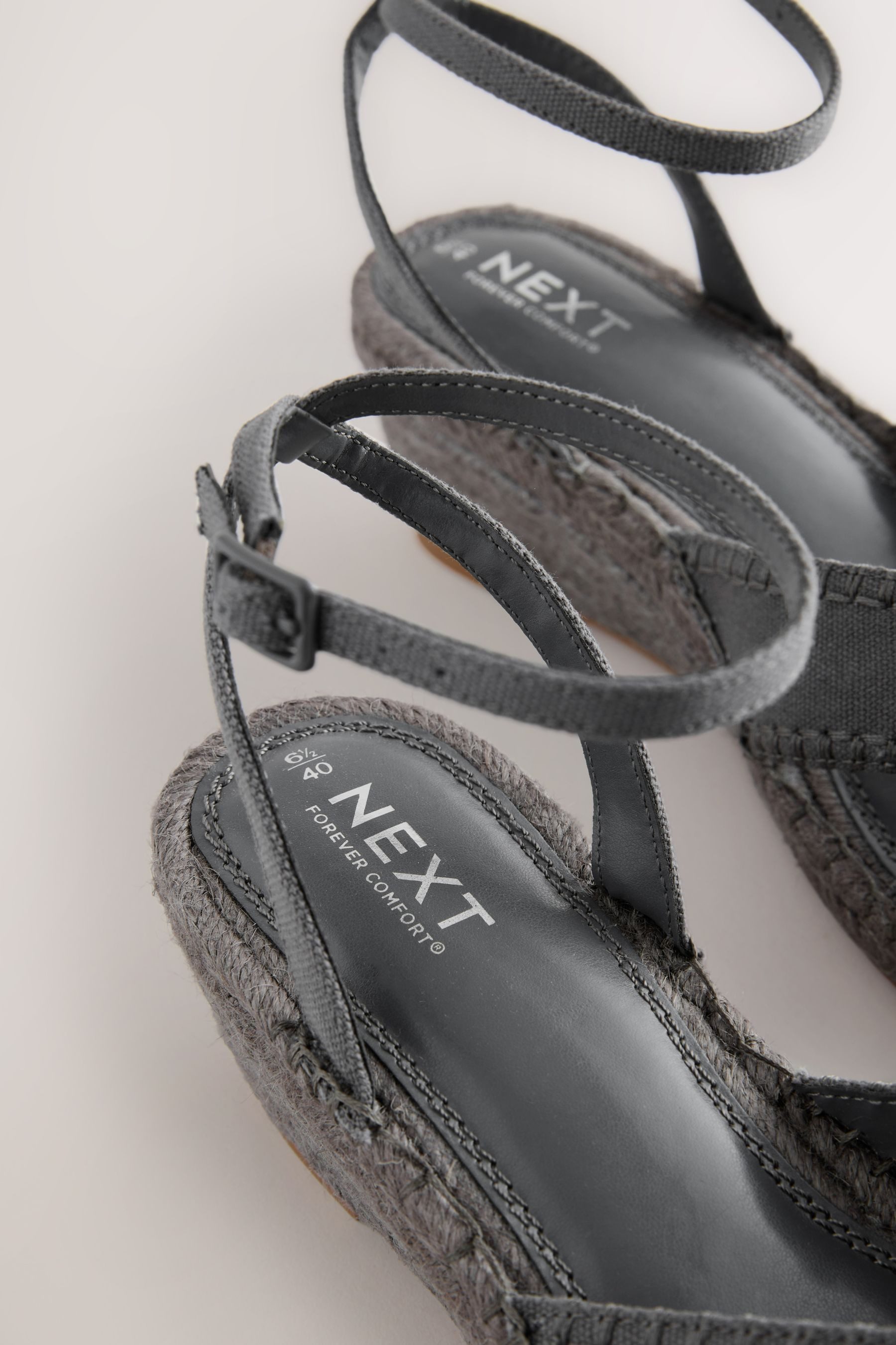 Next Forever Comfort® Espadrilles-Wedges, X-Riemchen Keilpumps günstig online kaufen