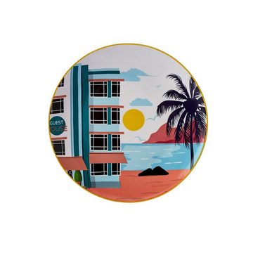 Karaca Geschirr-Set Miami Kuchen Set, 6 Personen, 19 cm