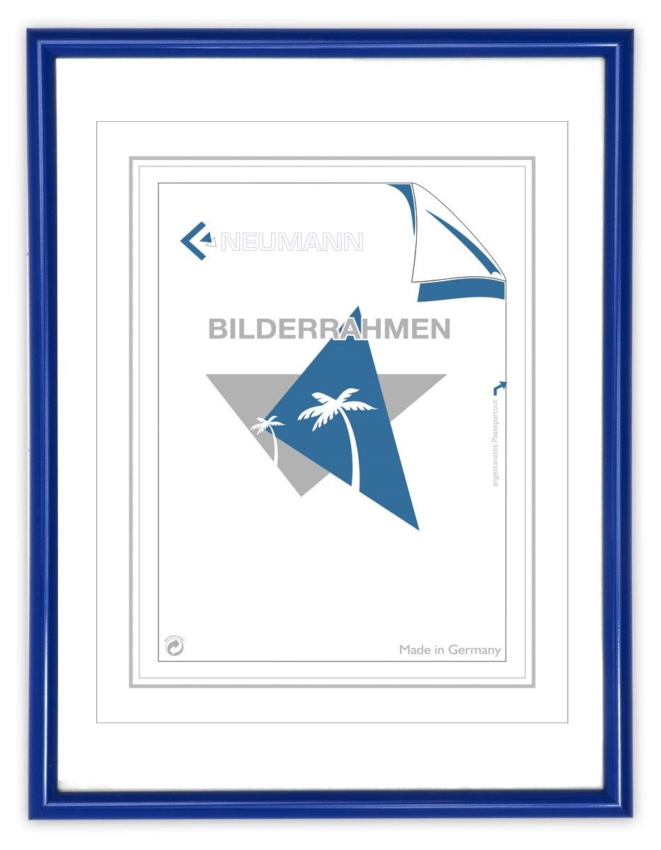 Bilderrahmen Neumann Bilderrahmen Kunststoffrahmen CLASSIC Einzelrahmen günstig online kaufen