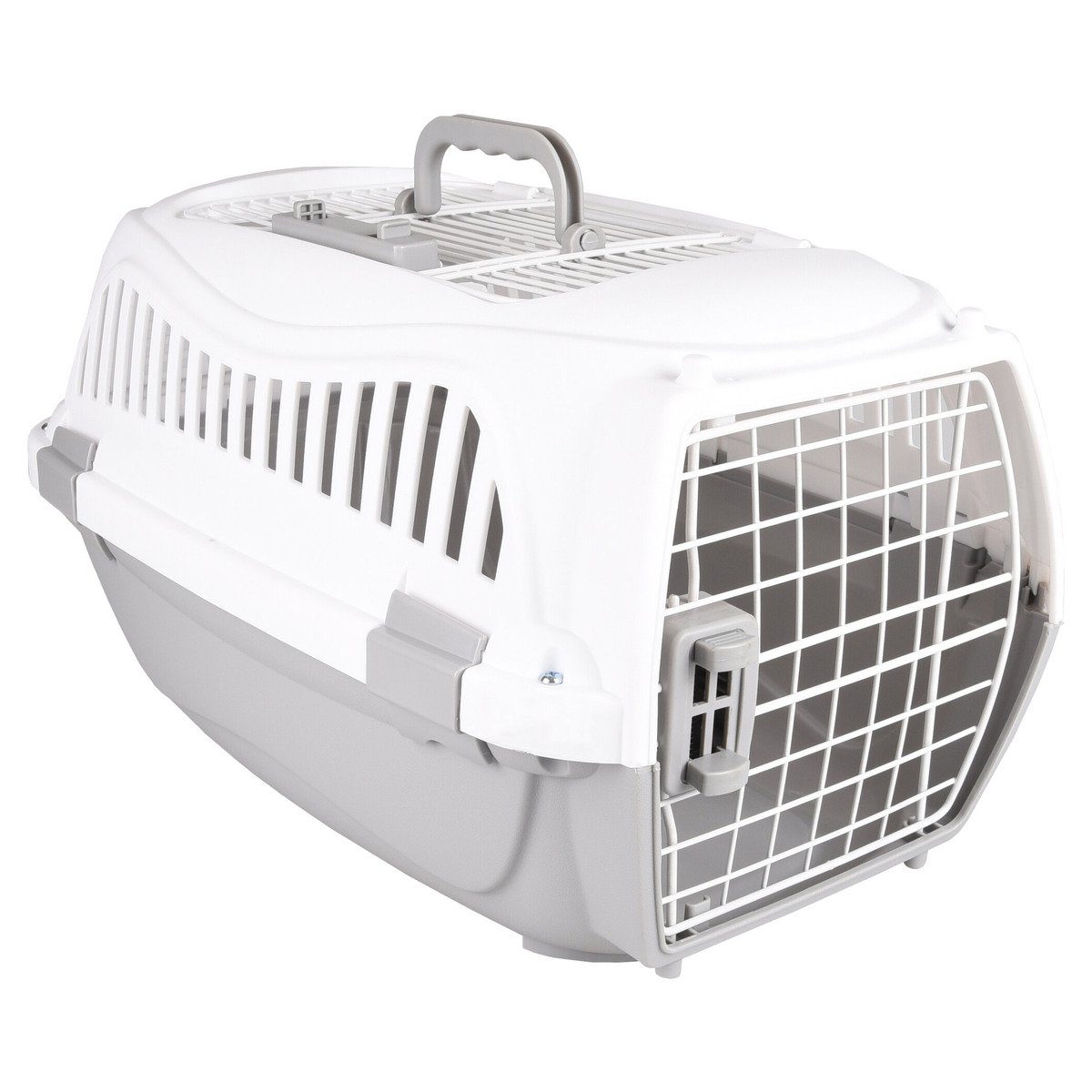 Flamingo Hunde-Transportbox Transportbox Globe 1 grau