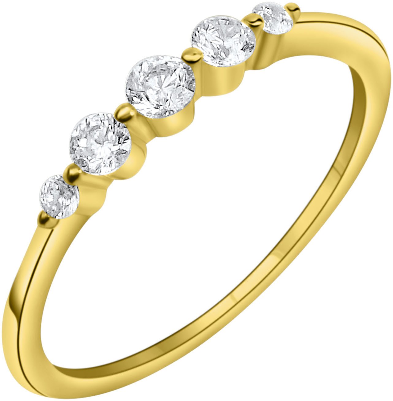 Goldring Schmuck Geschenk Gold 375 Fingerring Ring