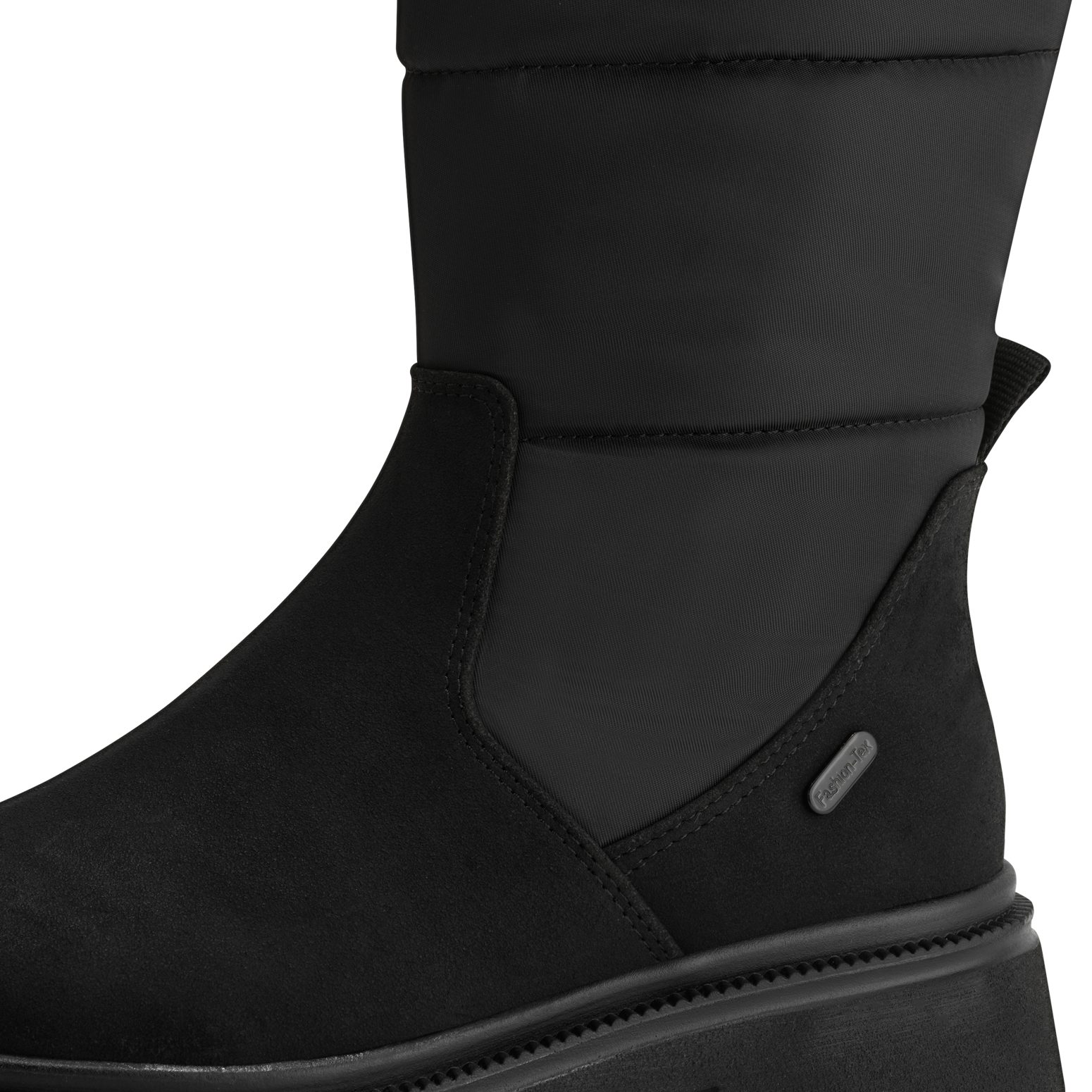 MARCO TOZZI Winterstiefel, Schneestiefel, Outdoorstiefel, mit Ziersteppungen am Schaft