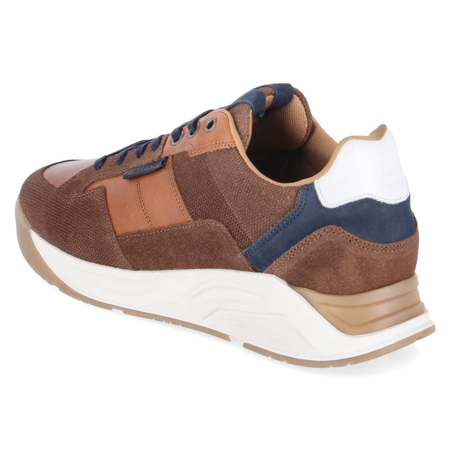 Bullboxer Bullboxer 7CI0100101 3341 Herren Leder & Textil brown Schnürschuh