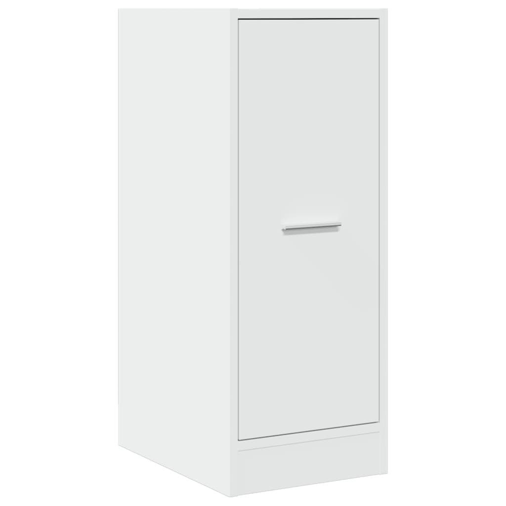 vidaXL Apothekerschrank 30 x 41 x 775 cm Apothekerschrank Weiß 30x41x77,5 cm Spanplatte