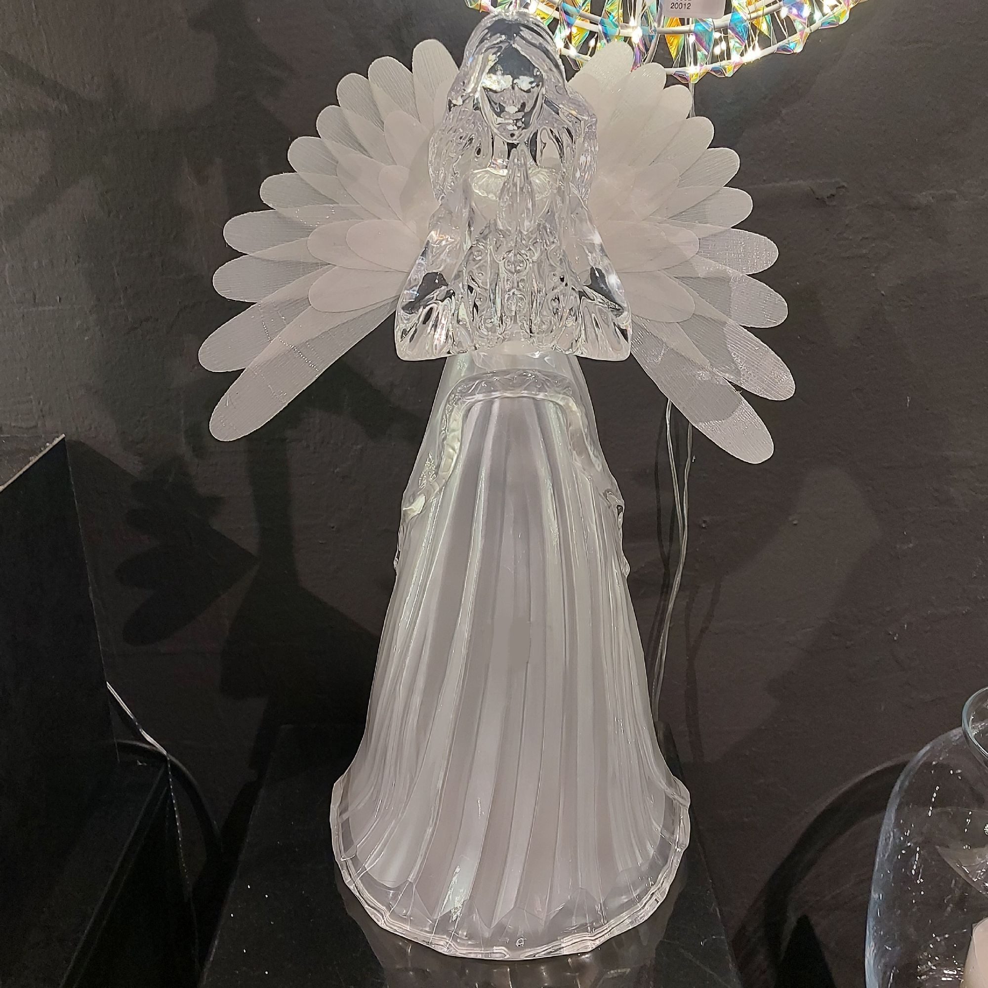 formano Dekofigur Acryl, Farbe: Transparent, Motiv: Engel günstig online kaufen