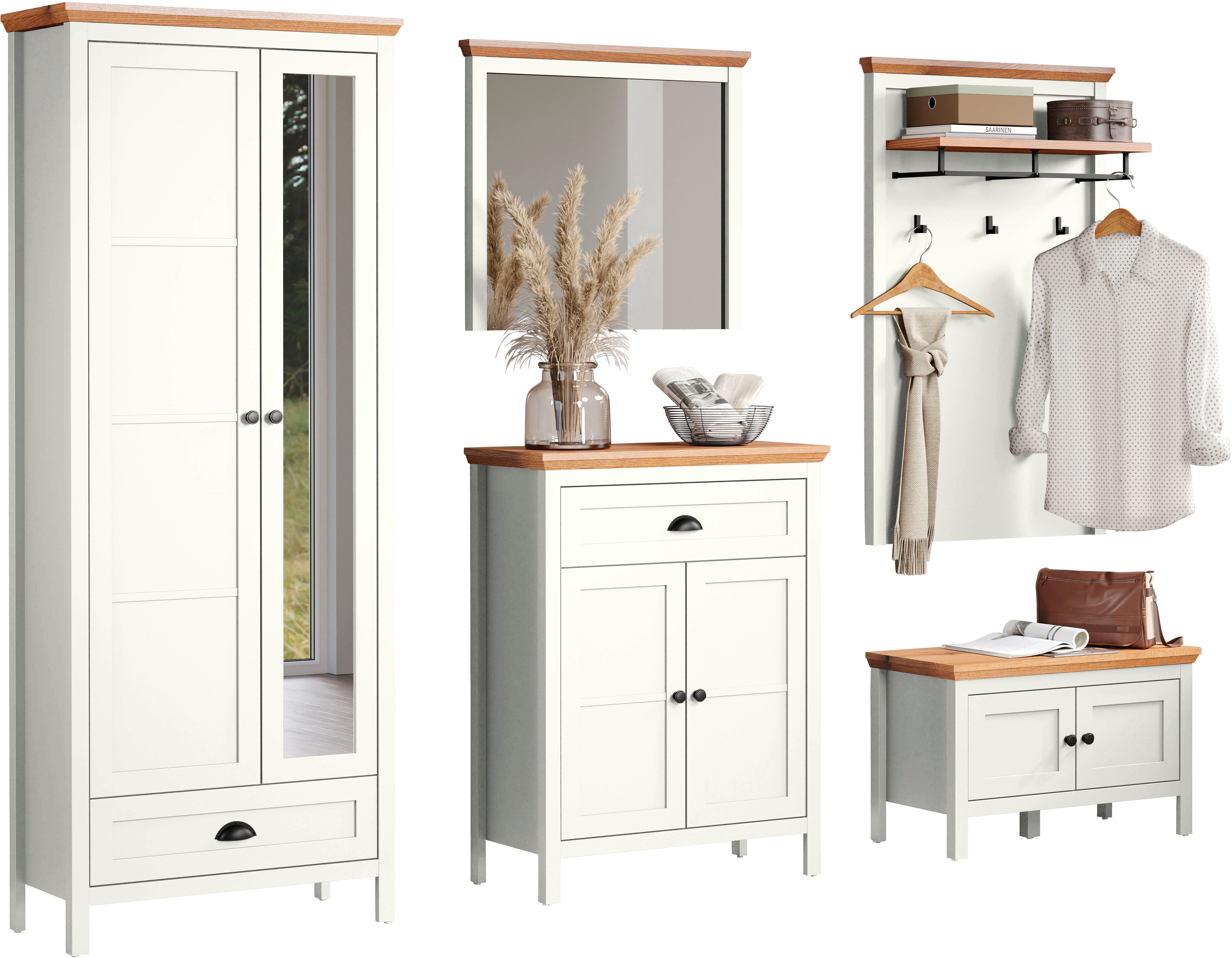 Home affaire Garderoben-Set Vienna, (5-St), Set günstig online kaufen