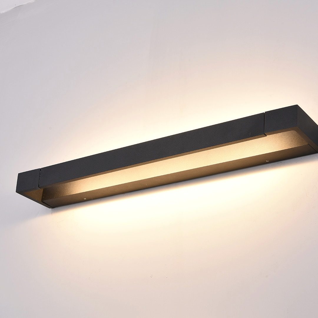 Neona LED Wandleuchte LINEA, 340° drehbares Leuchtelement, LED fest integriert, Warmweiß