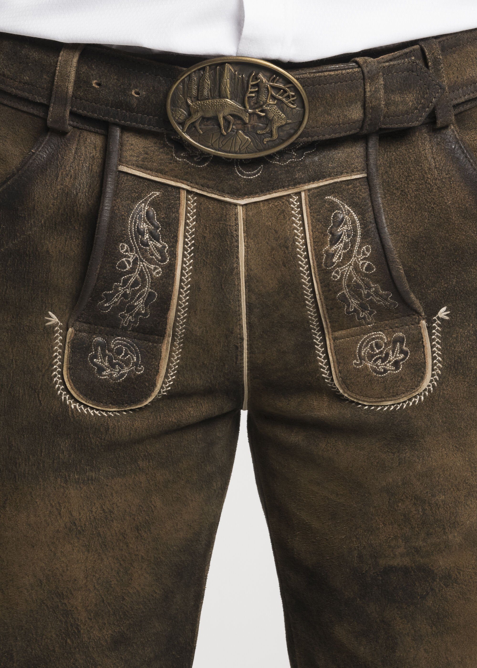 Spieth & Wensky Shorts TG Dettelbach mit Schnürbändern an den Beinen