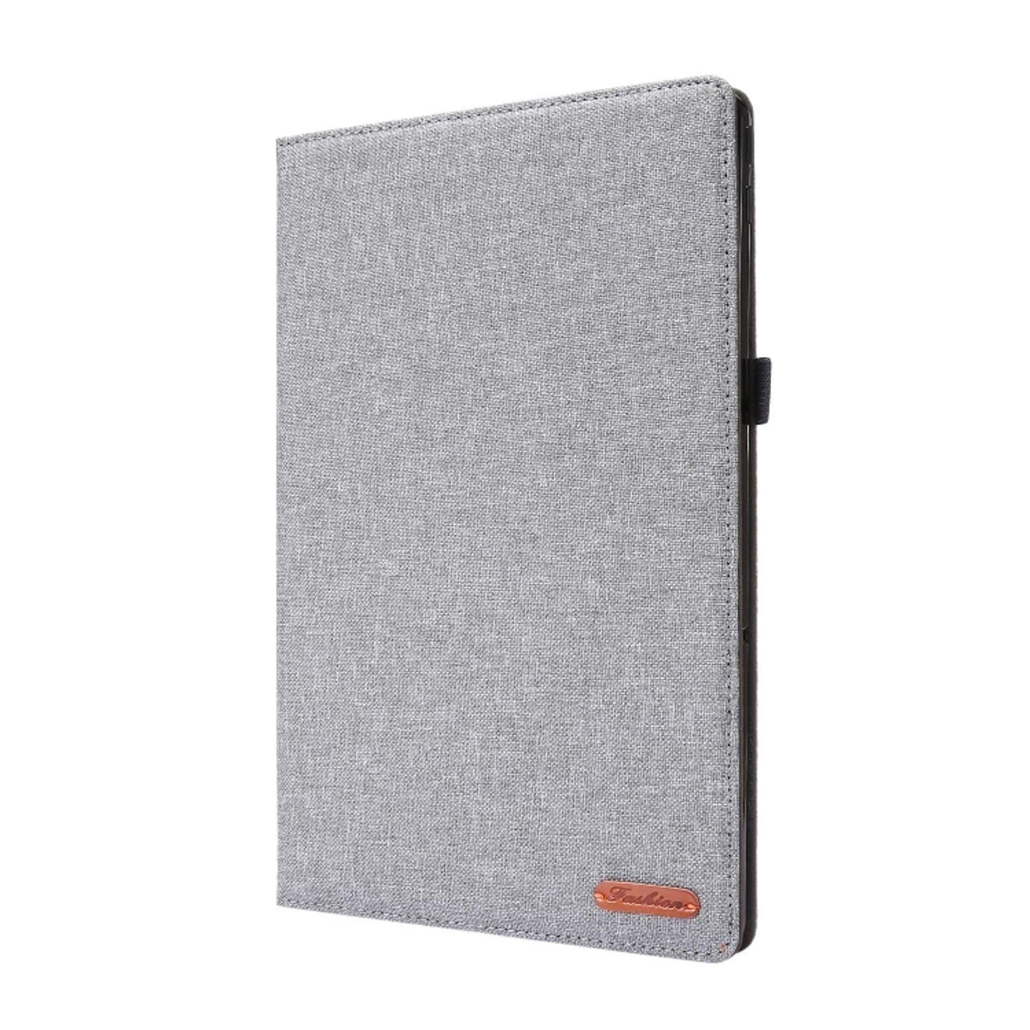 König Design Tablet-Hülle Lenovo Tab P11 Pro, Tablet-Hülle für Lenovo Tab P11 Pro - Schutztasche Wallet Cover 360 Case Etuis - Grau
