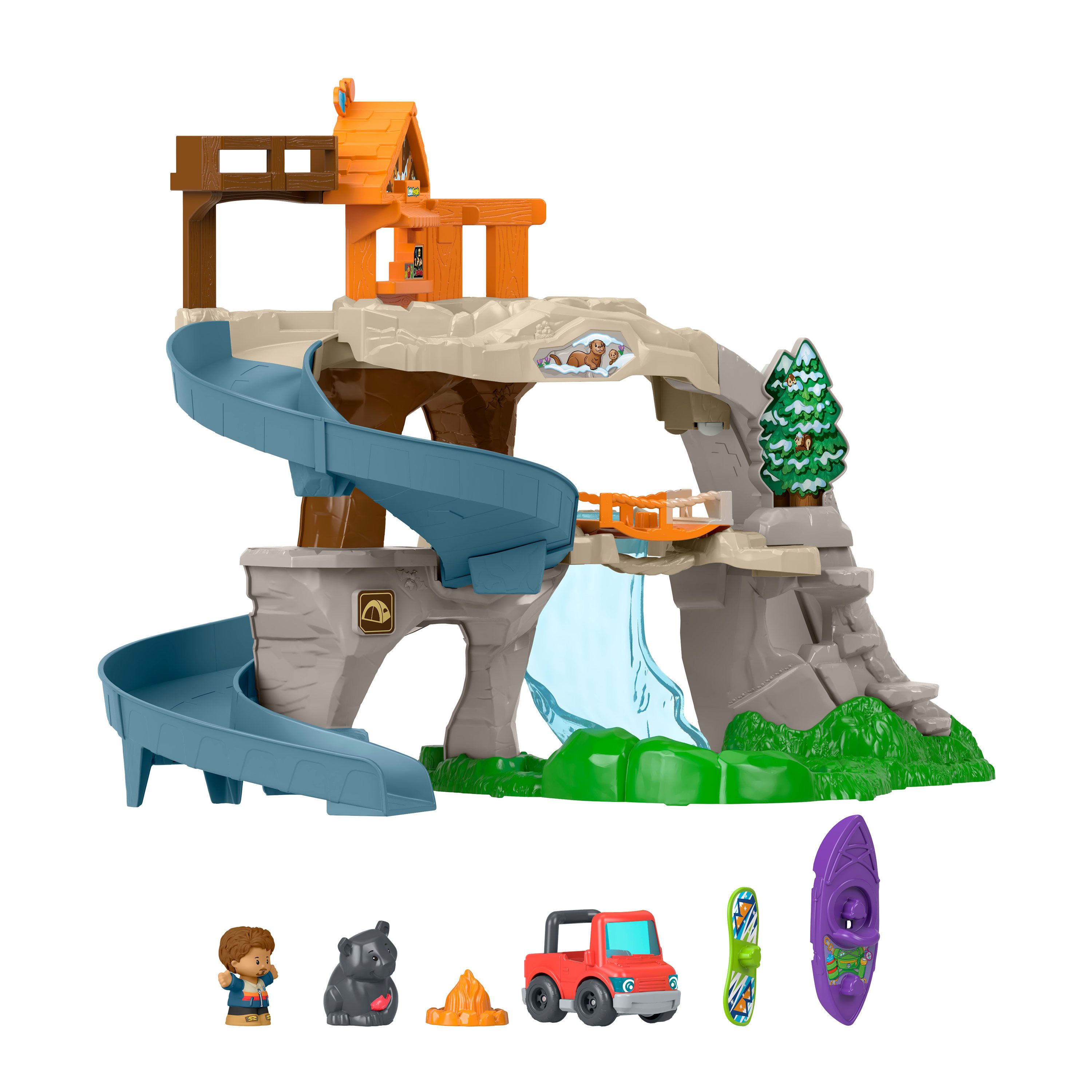 Fisher-Price® Spielwelt Little People, Auf in die Berge – Bild 4 von 5