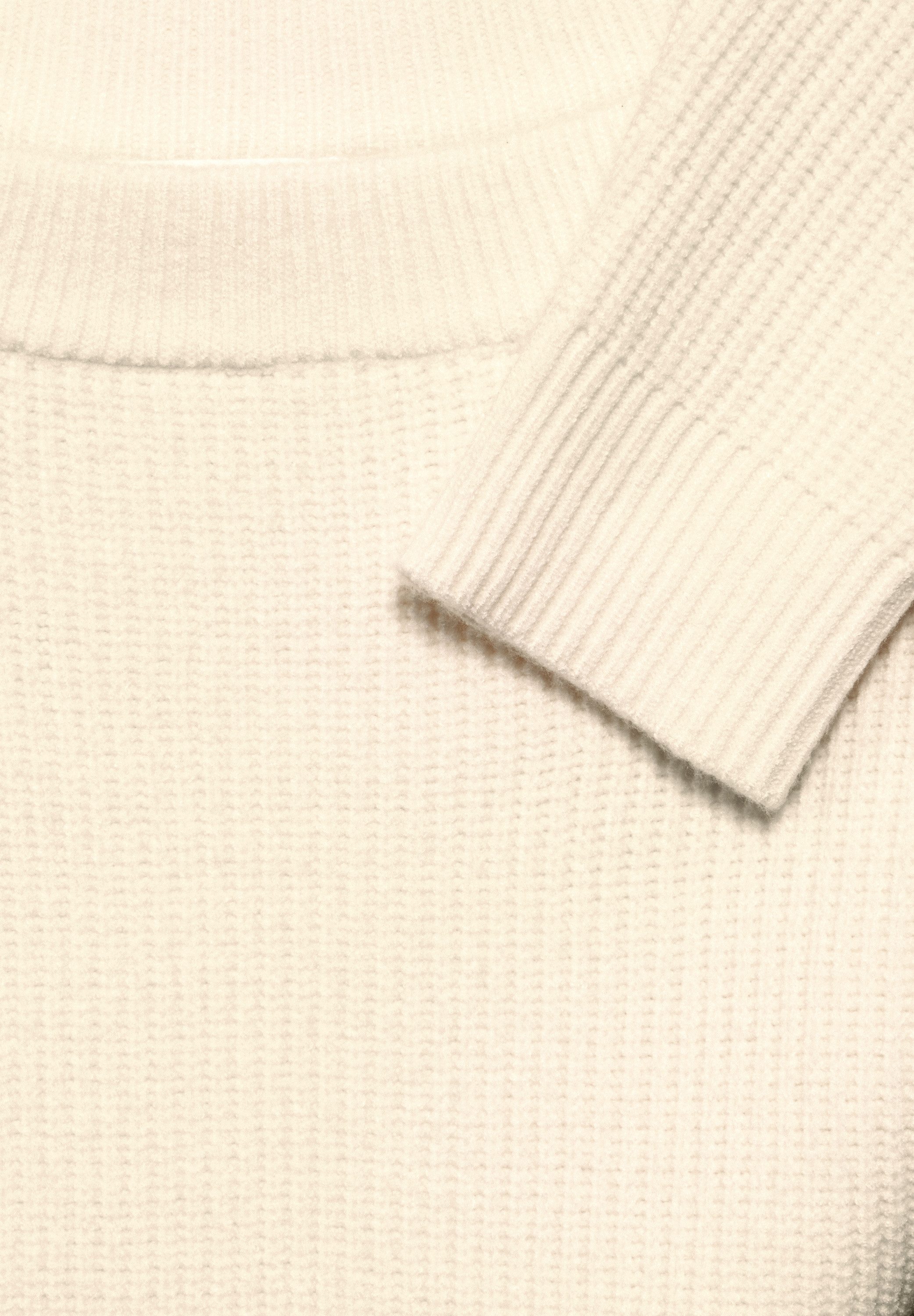 STREET ONE STUDIO Strickpullover mit U-Boot-Ausschnitt