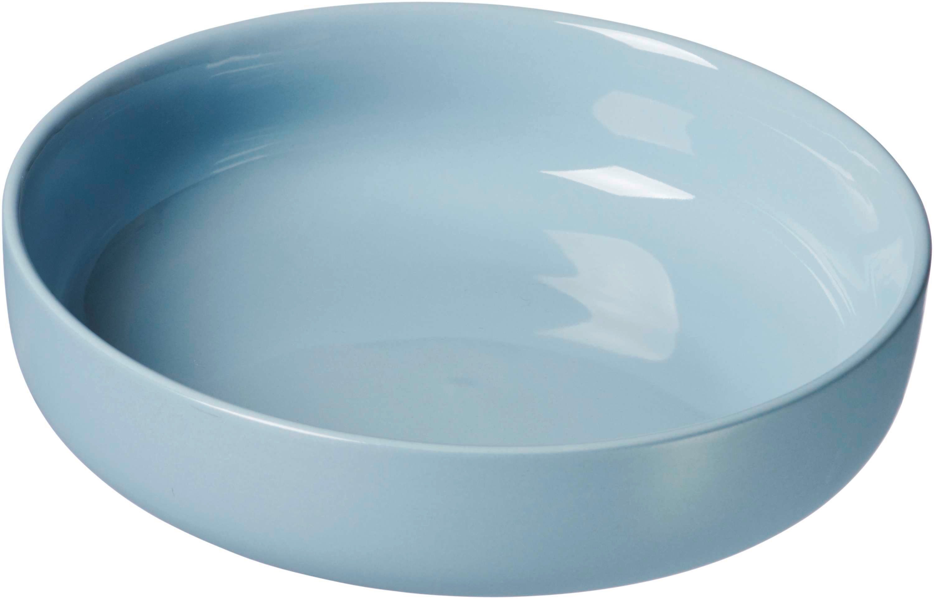 Ritzenhoff & Breker Schale Ritzenhoff & Breker Schale Jasper Keramik Geschirr 850 ml graublau