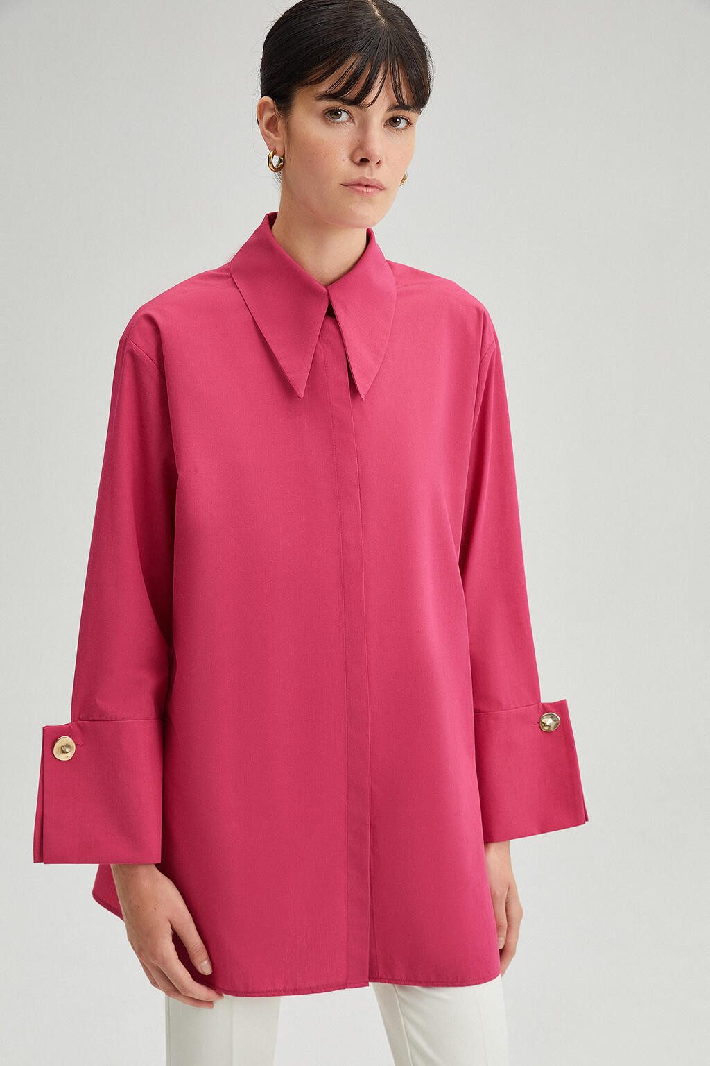 touche prive Hemdbluse Poplin Shirt mit günstig online kaufen
