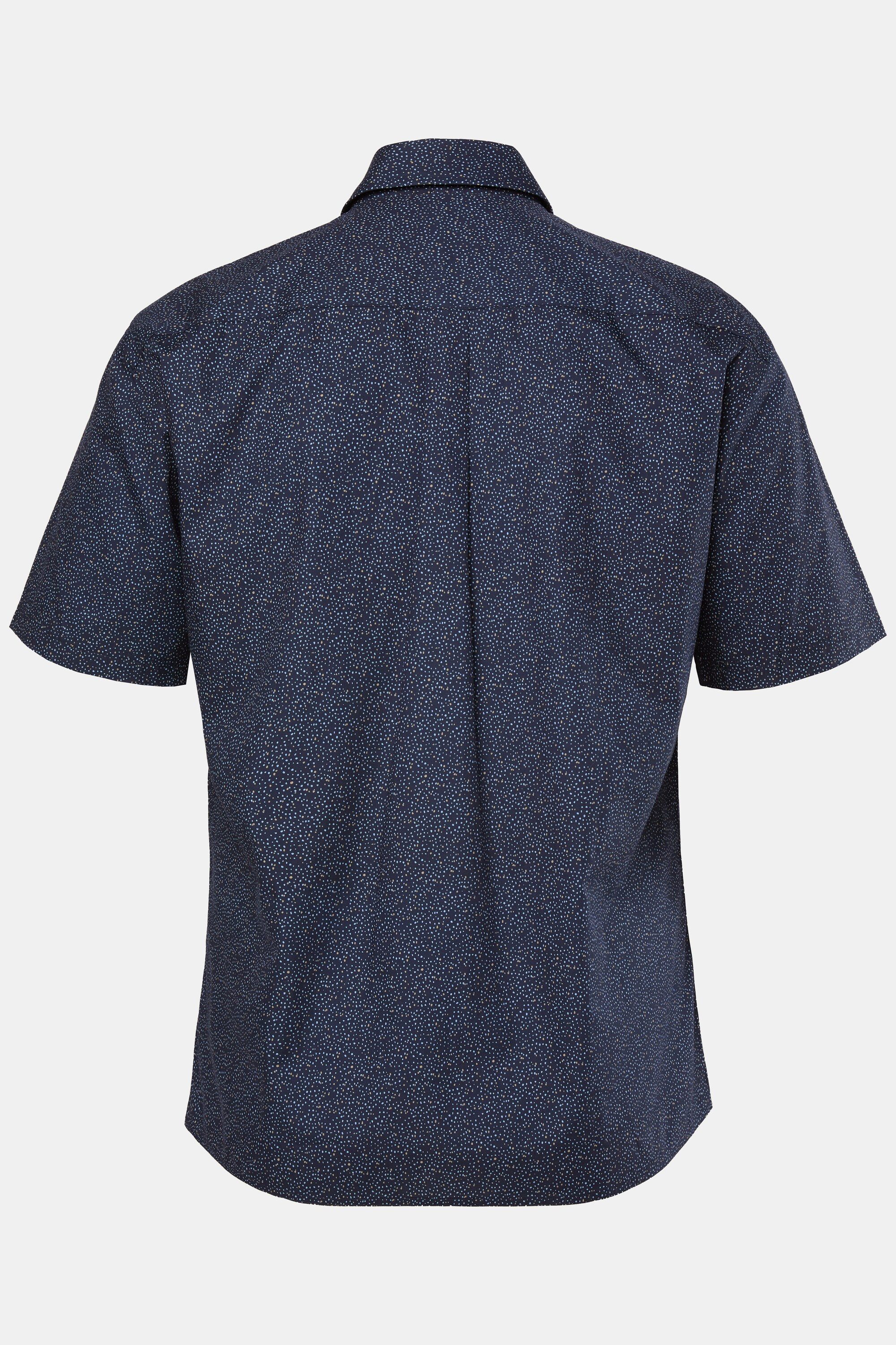JP1880 Kurzarmhemd Hemd Halbarm Buttondown-Kragen Alloverprint