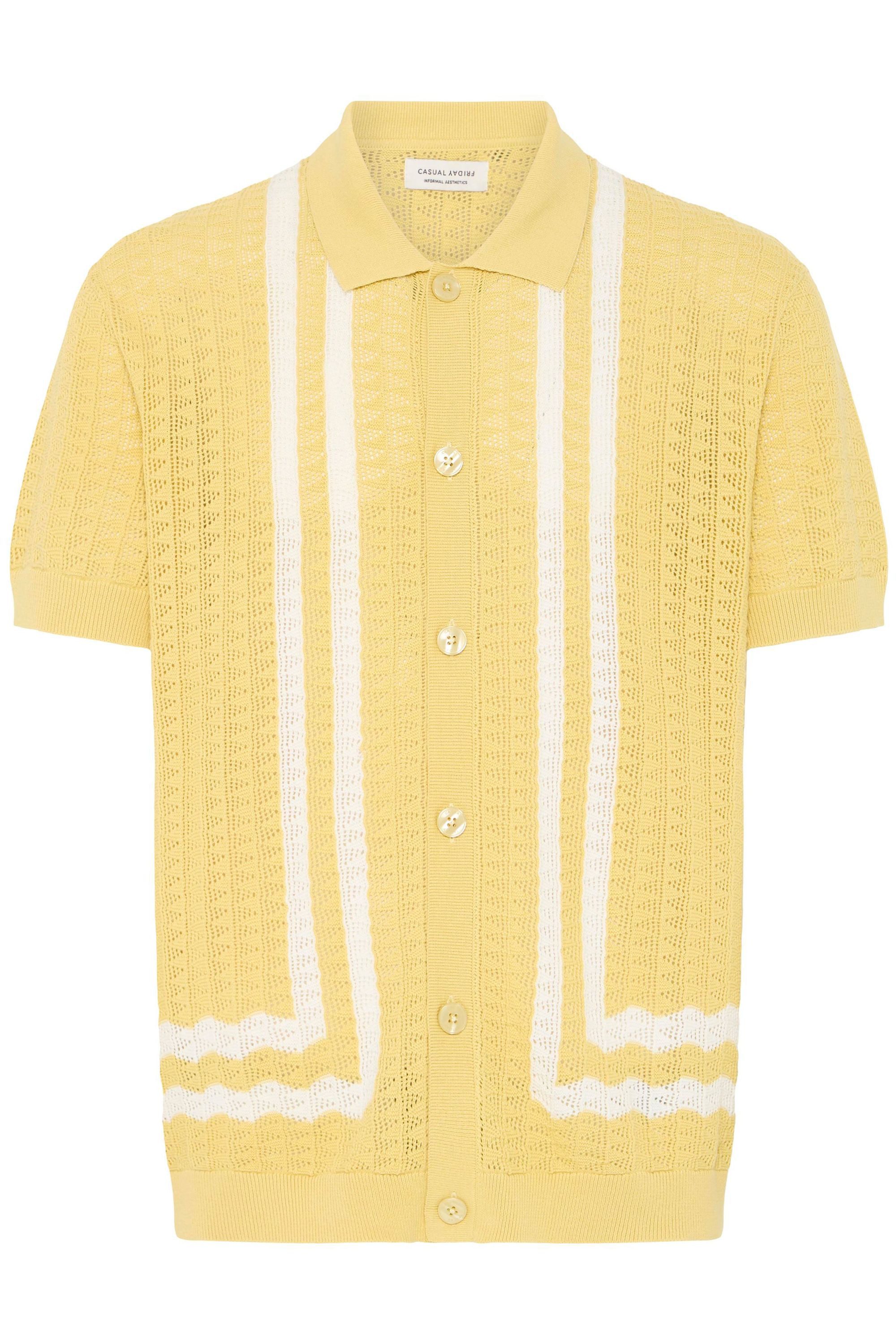 Casual Friday Poloshirt CFHolla Gestricktes Polohemd