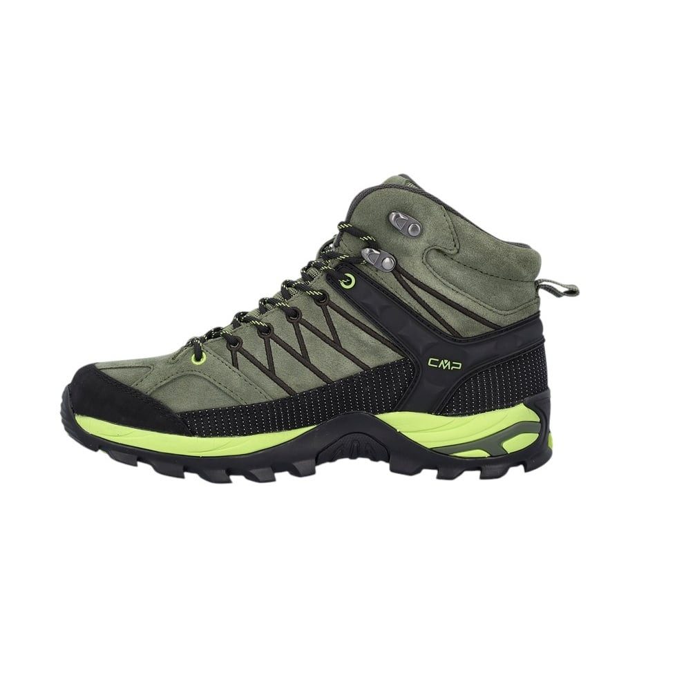 CMP Rigel Mid Trekking WP (Trekking, wasserdicht) khakigrün/lime/schwarz Wa günstig online kaufen