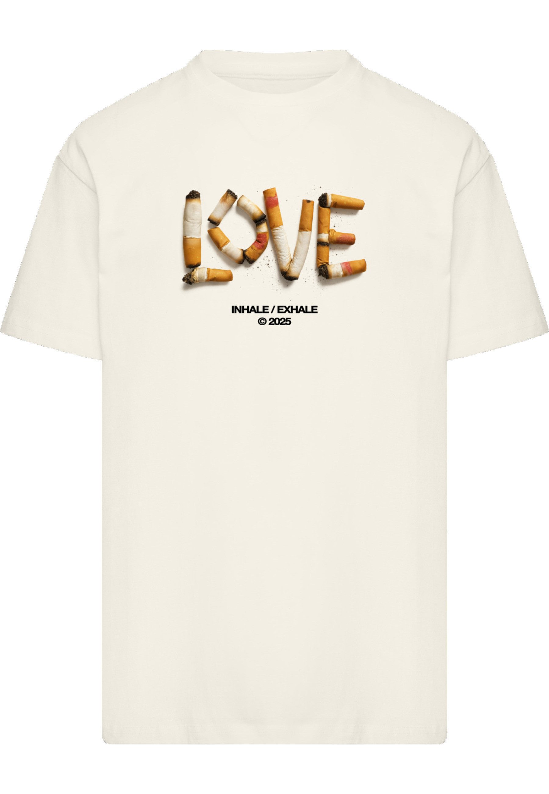Upscale by Mister Tee T-Shirt Upscale by Mister Tee Inhale Heavy Oversize Tee (1-tlg)