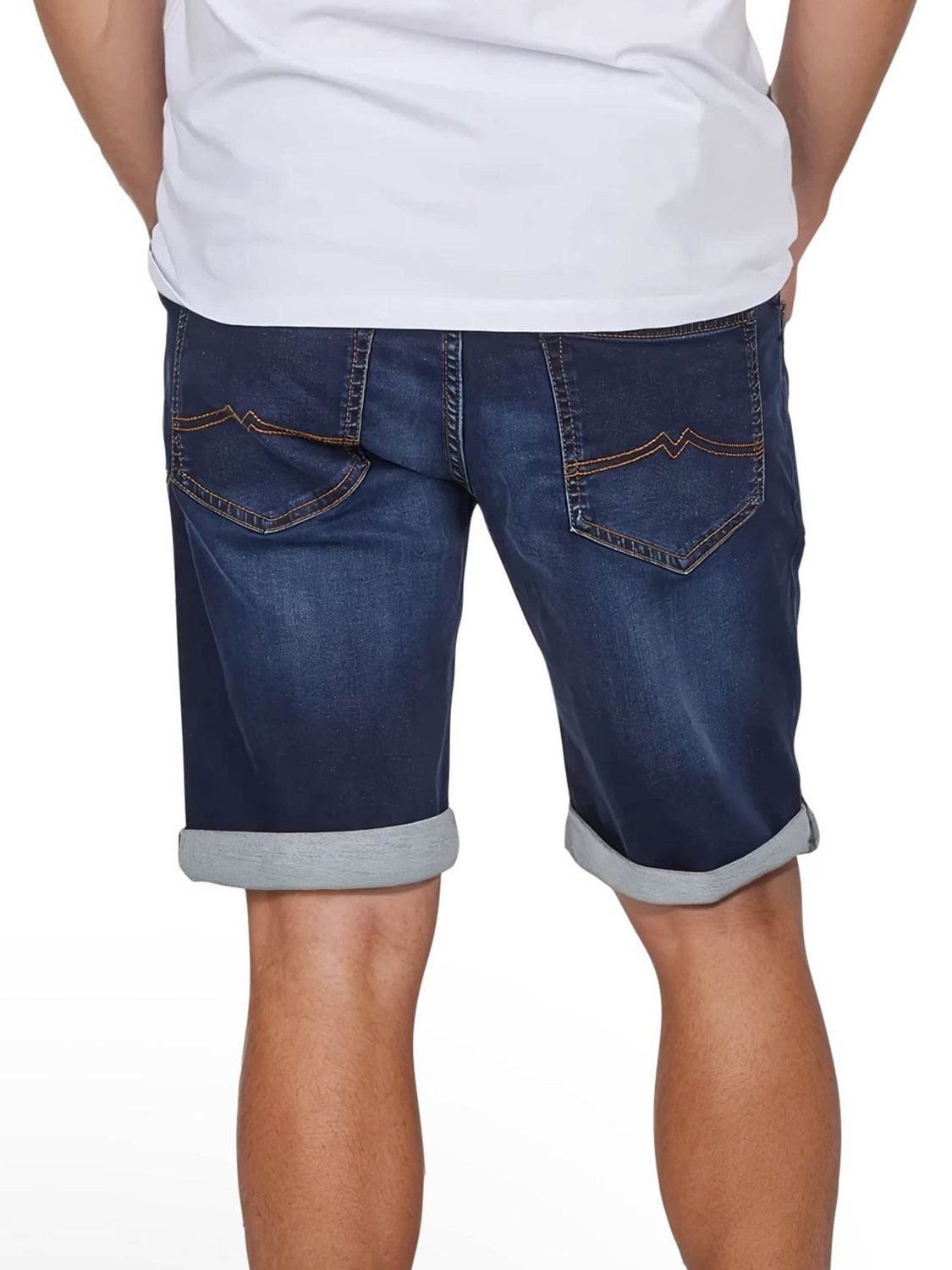 MUSTANG Jeansshorts Herren Shorts Chicago Real X Regular Fit Bermudashorts mit Stretch – Bild 2 von 4