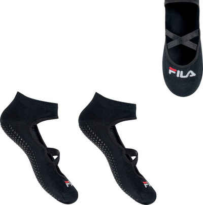 Fila Спортивні шкарпетки (2-Paar) mit ABS-Noppen und Logoschriftzug