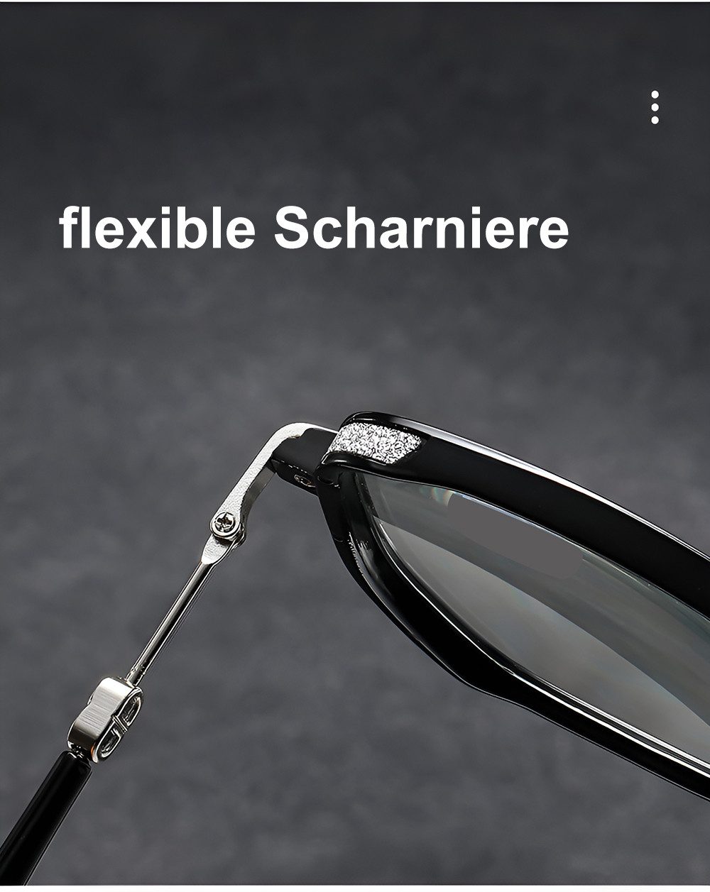 PACIEA Brille Damen UV Schutz Oversized mit Sonne selbsttönend