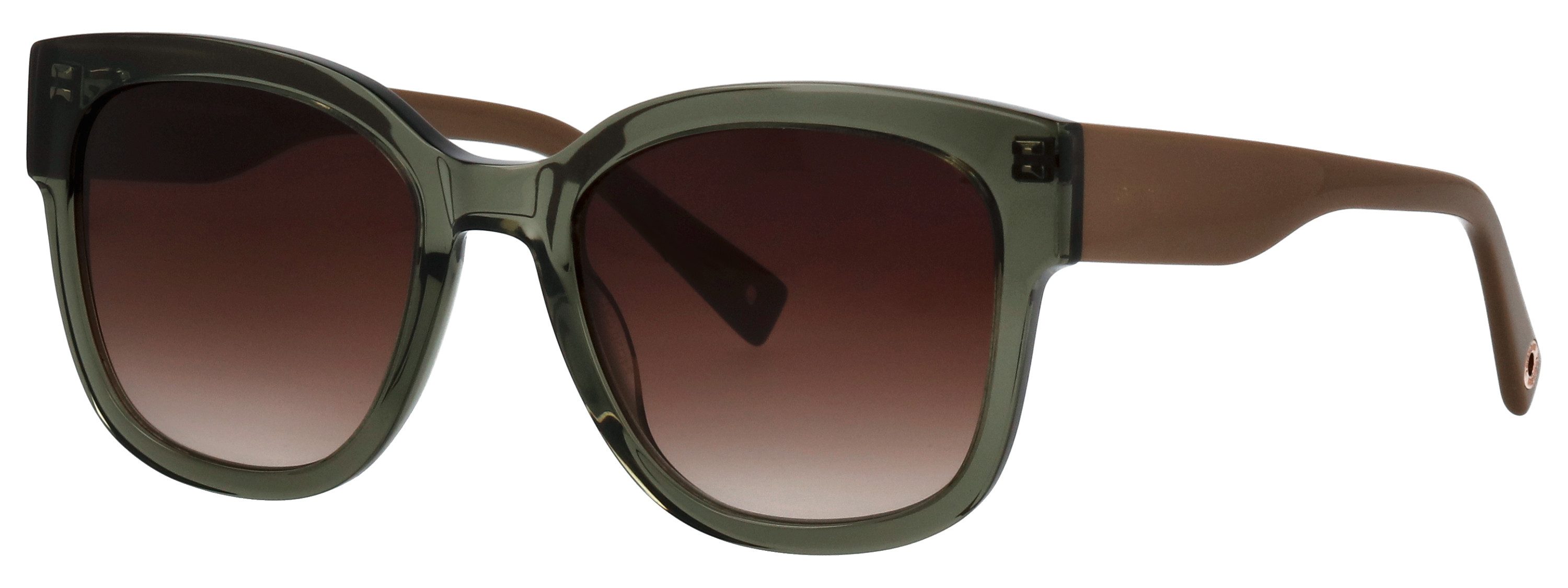 BRENDEL eyewear Sonnenbrille Modell 906203 Form Karree/Eckig, Logoschriftzug auf Bügel, Kunststofffassung