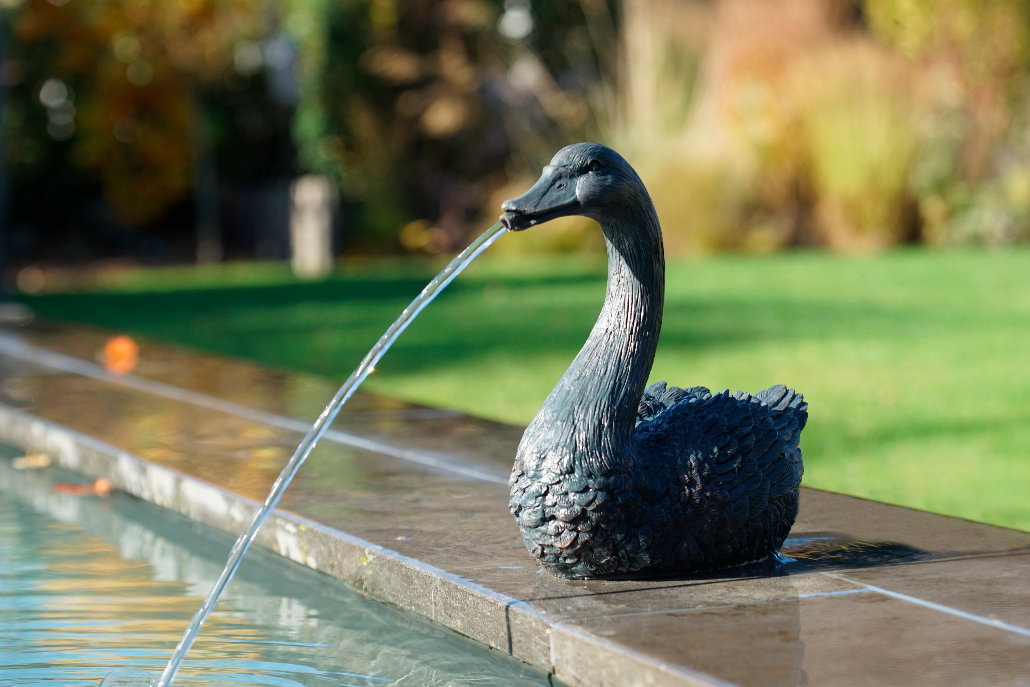 Ubbink Wasserspeier Schwan, BxLxH: 14x27x27 cm günstig online kaufen