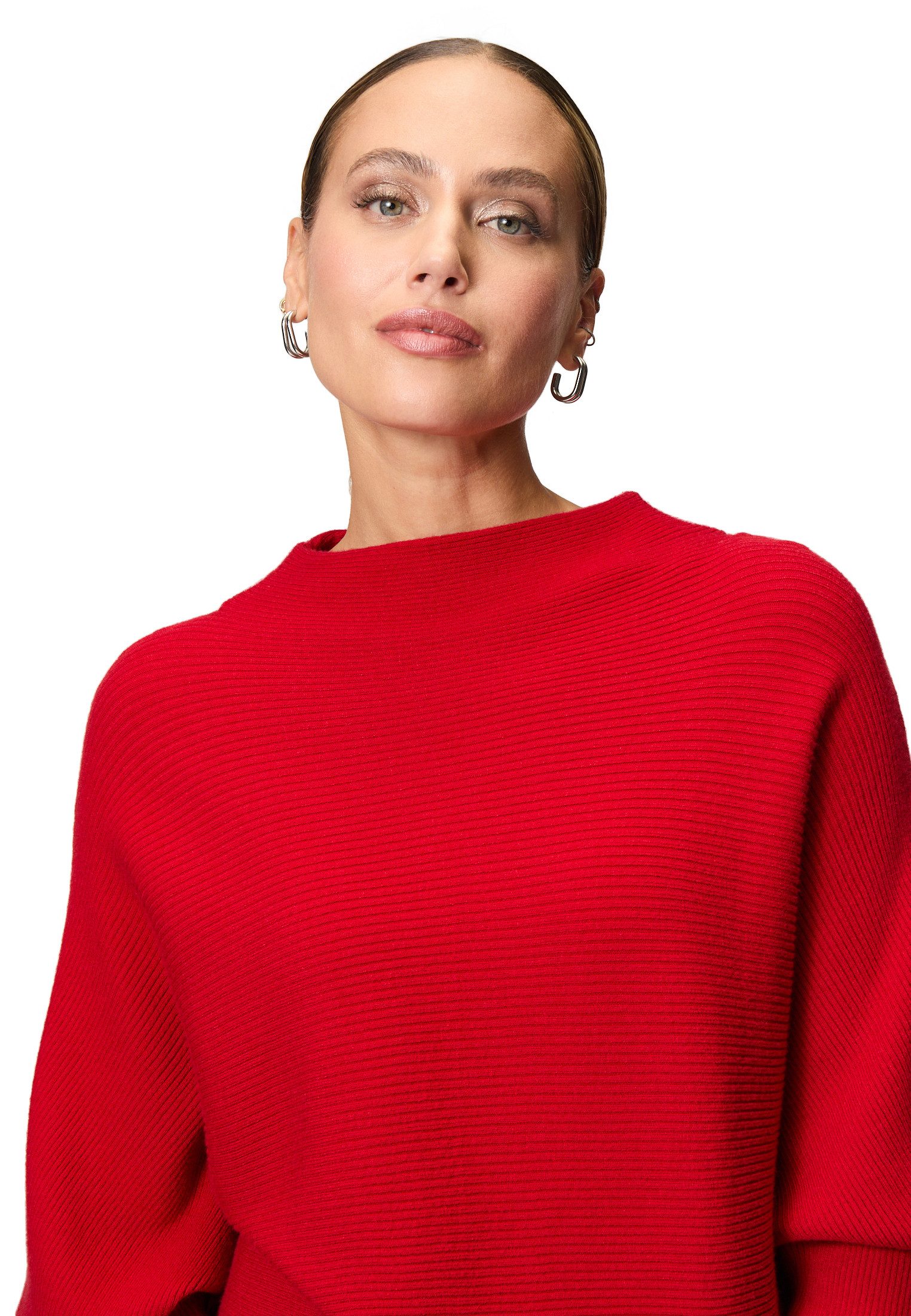 Zero Strickpullover Damen mit Turtleneck (1-tlg) Plain/ohne Details