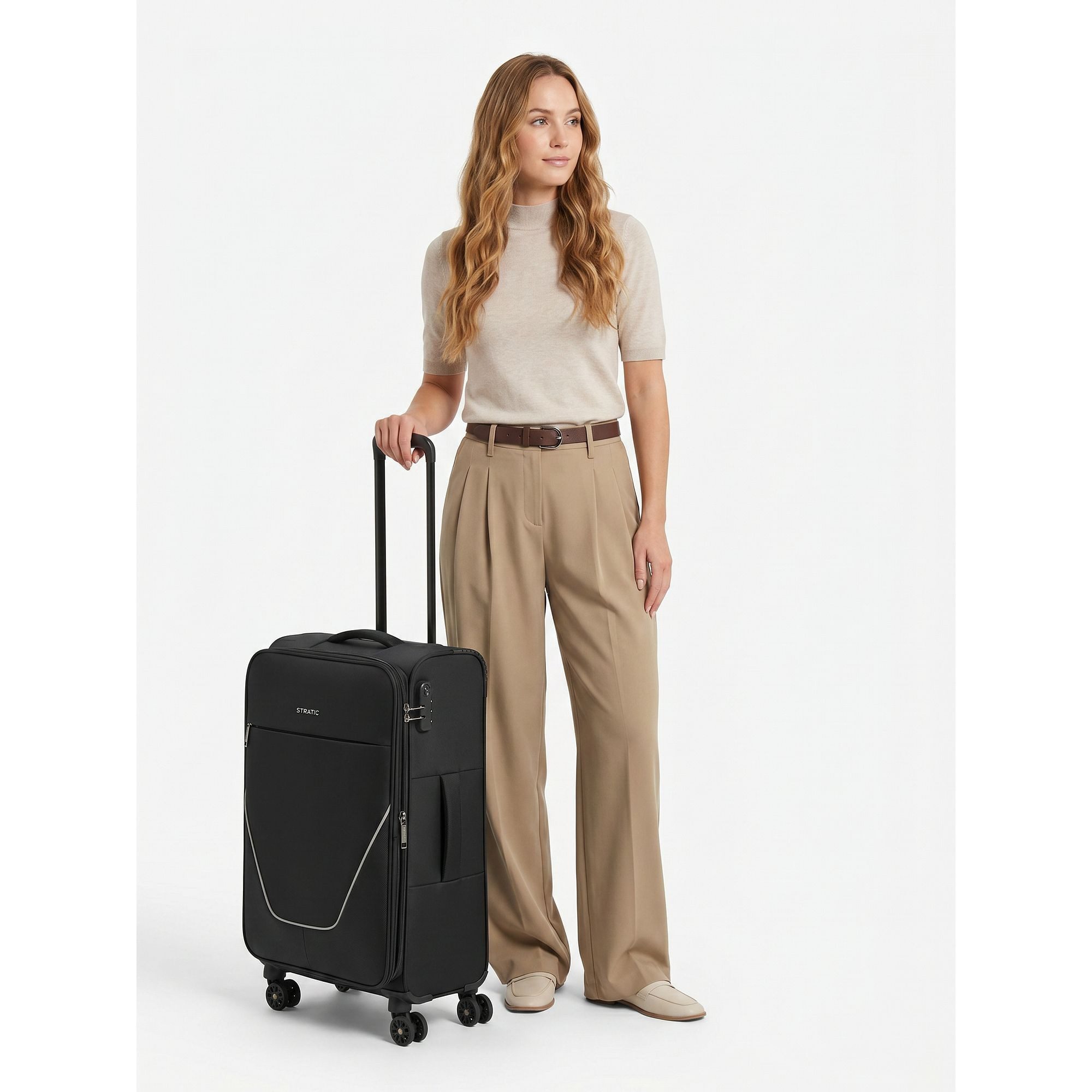 Stratic Weichgepäck-Trolley taska, 4 Rollen, Polyester