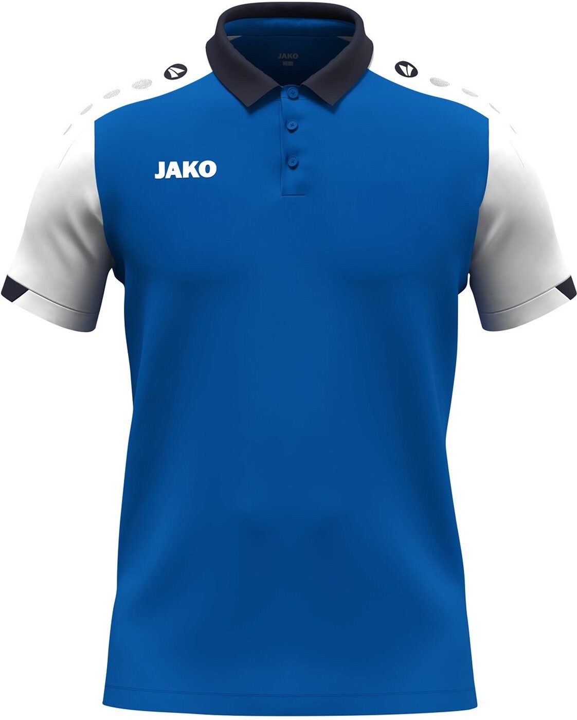 Jako T-Shirt Polo Dynamic ROYAL/WEIß/MARINE