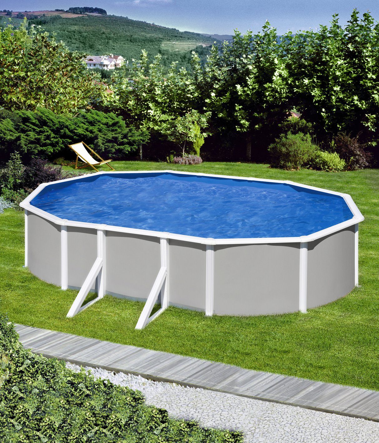 KONIFERA Ovalpool PANAMA 1 (Komplett-Set, 5-tlg), günstig online kaufen