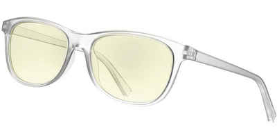 Avoalre Brille »Computer Brillen Damen Anti Blaulicht Brille Square Frame«, Anti-Müdigkeit Anti Blendung Bildschirme-Weiß