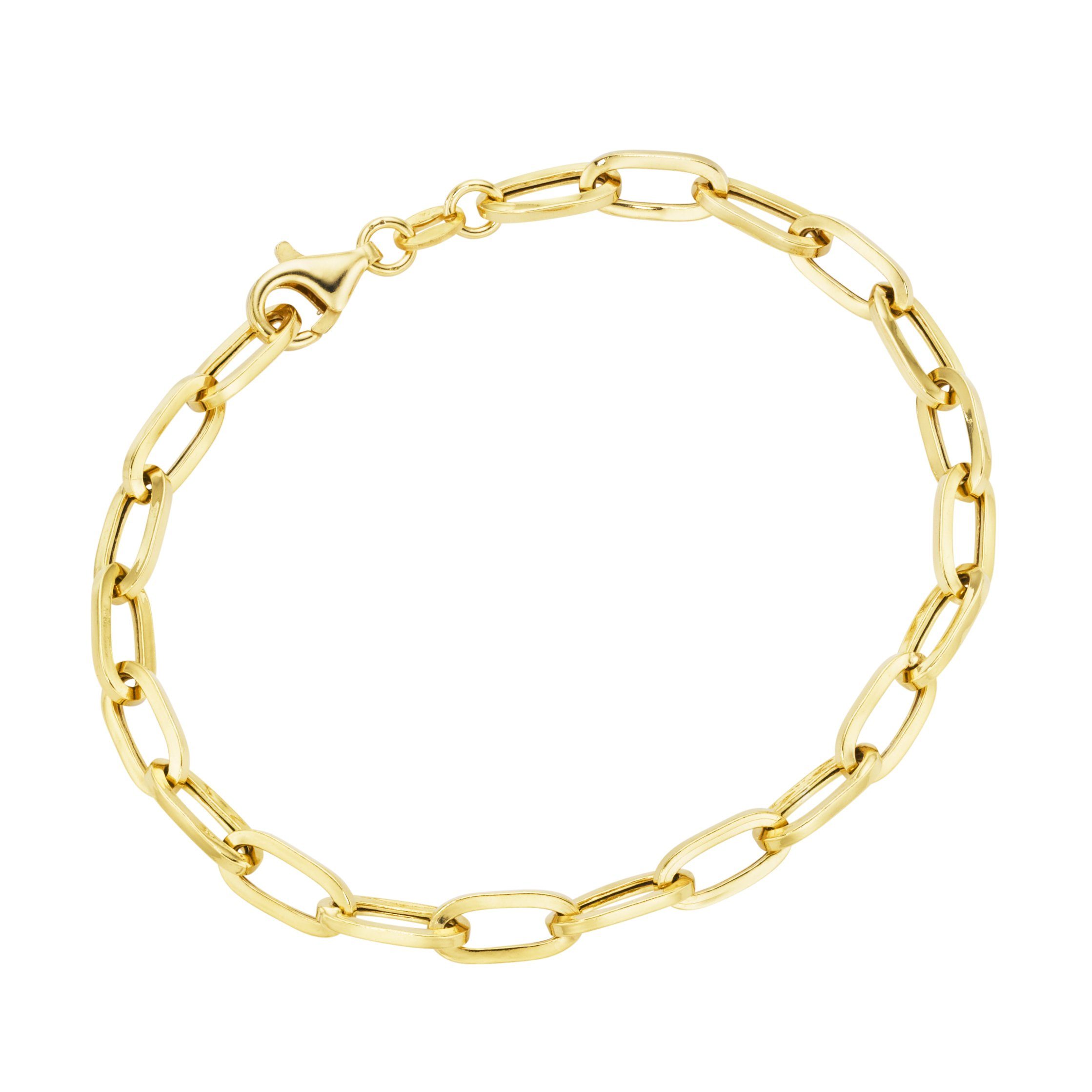Smart Jewel Armband Glieder oval, Silber 925