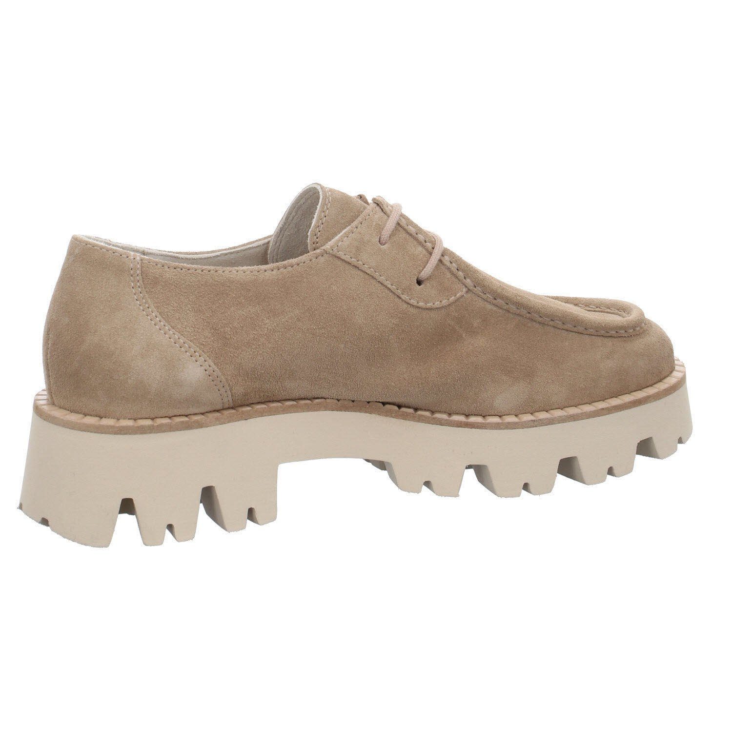 Damen Schnürschuh Schnürschuh Paul Green Veloursleder Schnürhalbschuhe