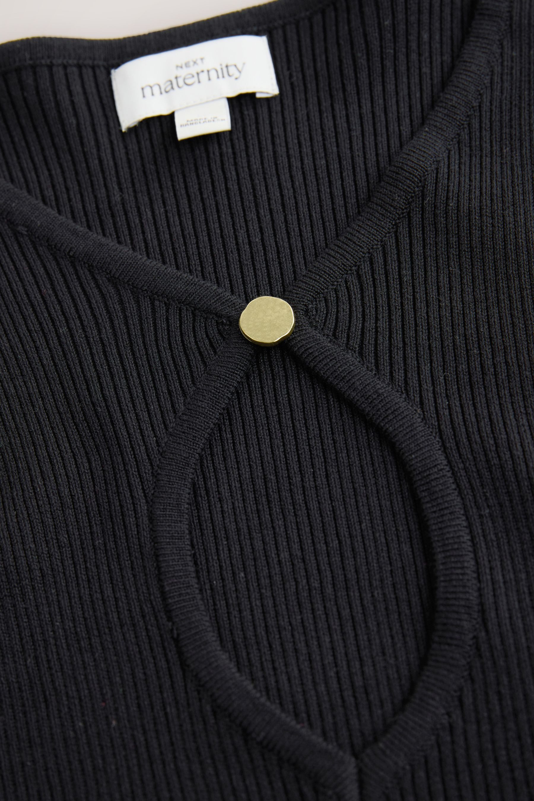 Next Strickkleid Getricktes Kleid mit Schlüsselloch, Umstandsmode (1-tlg)