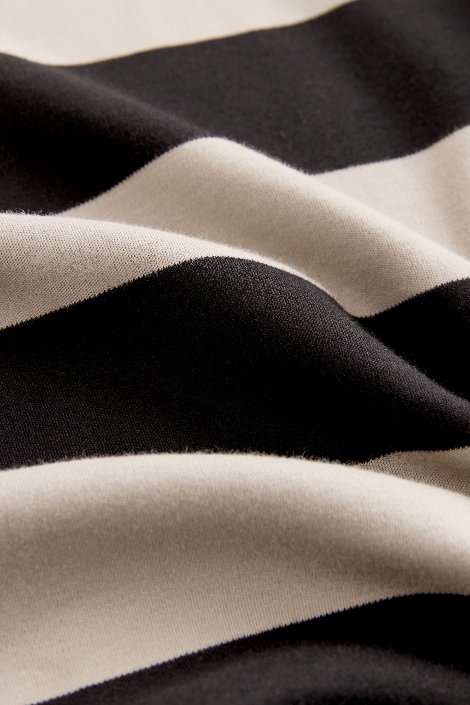 Next T-Shirt Kastiges Relaxed Fit Oversized-T-Shirt, Baumwolle (1-tlg)