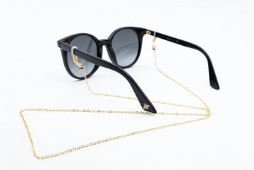 GERNEO Brillenkette GERNEO® - Nizza – korrosionsbeständige Brillenkette & Maskenhalter, vergoldet oder versilbert – einzigartig hochwertige Brillenkette
