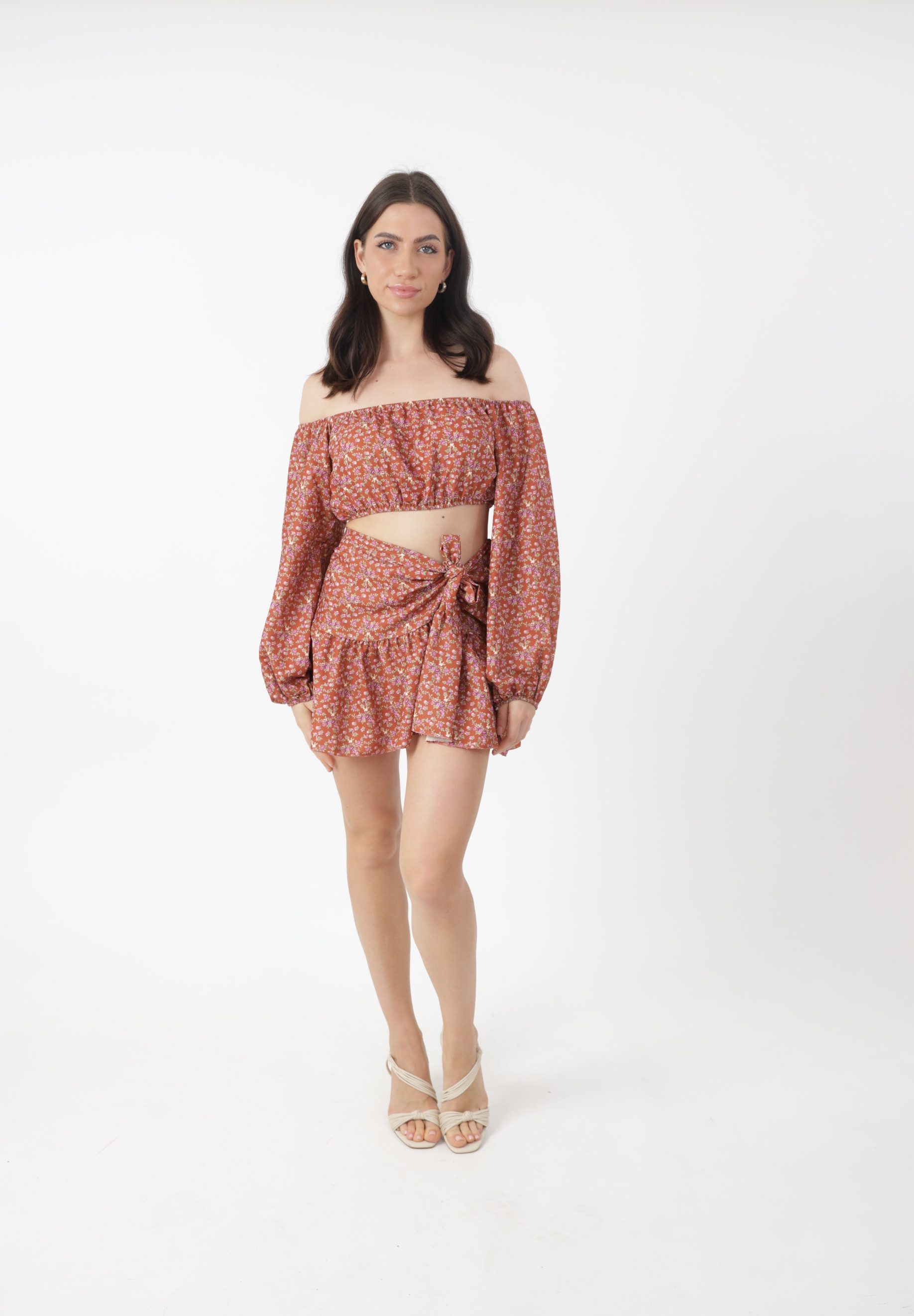 Elara Blusentop Damen Set