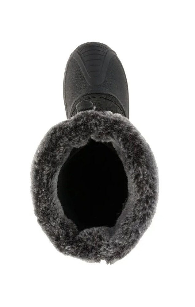 Kamik Winterschuhe Mini - nahtversiegeltes Nylon, Kunstfell-Schneekragen Winterstiefel